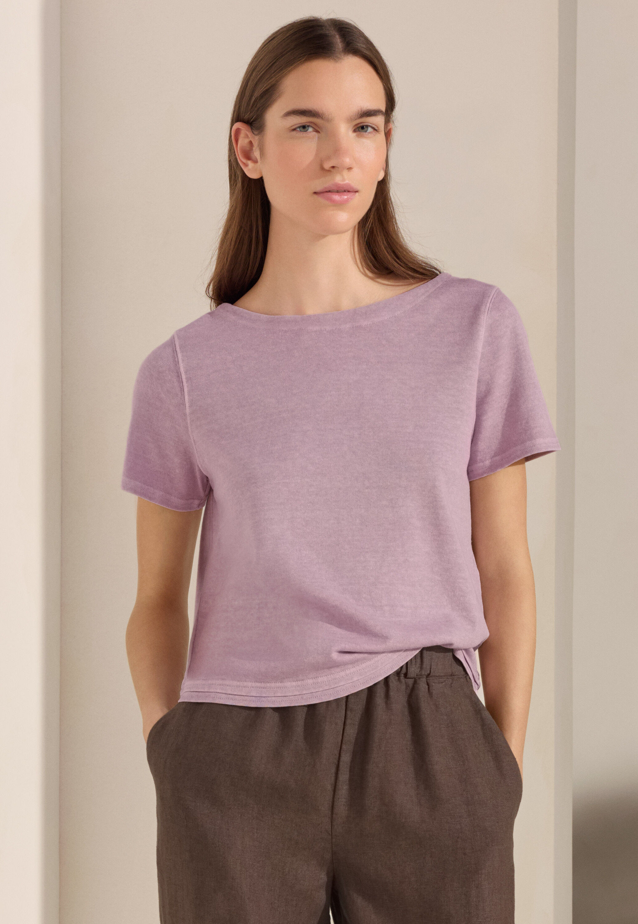 Button-through rib top