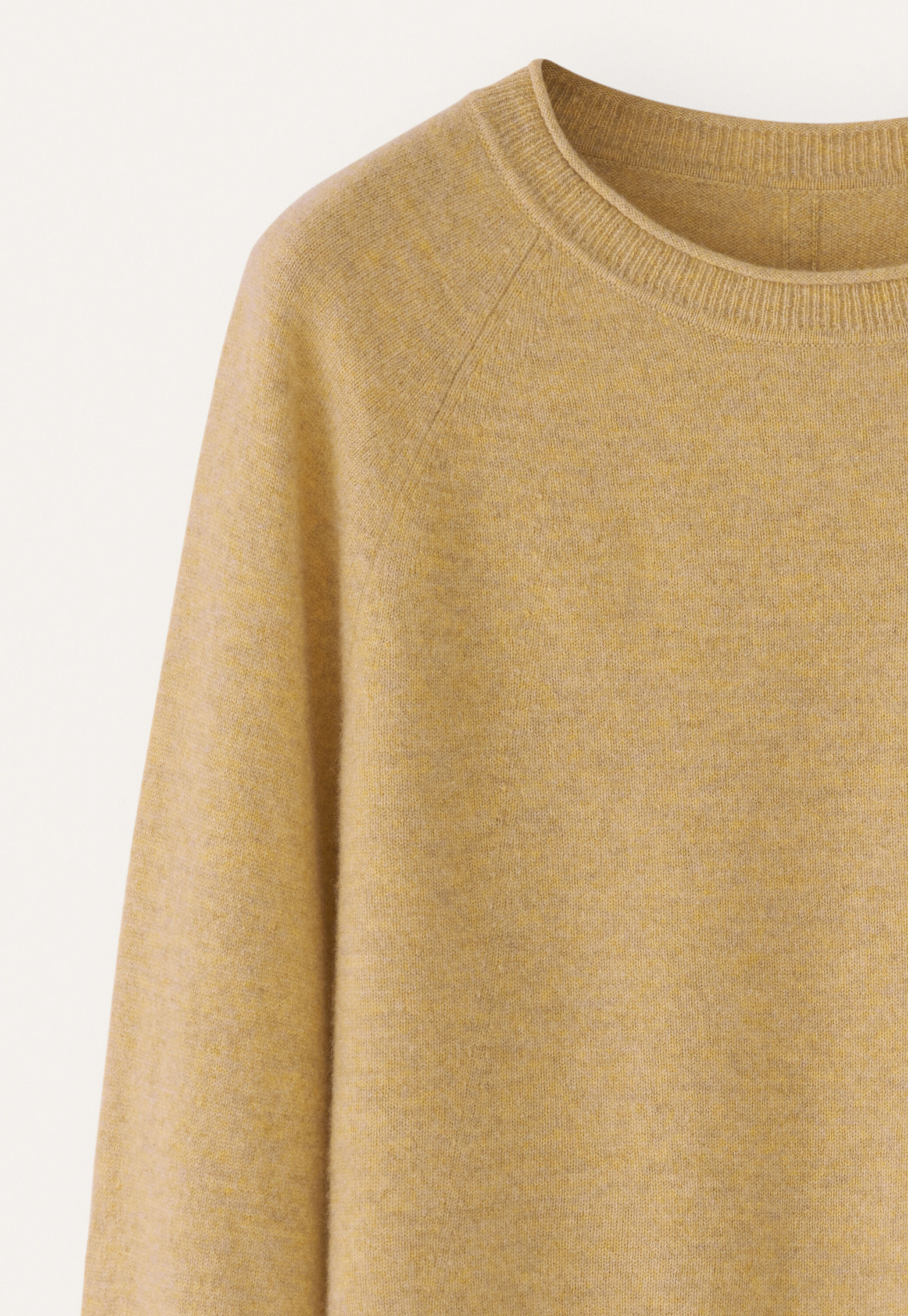 Raglan-sleeve sweater