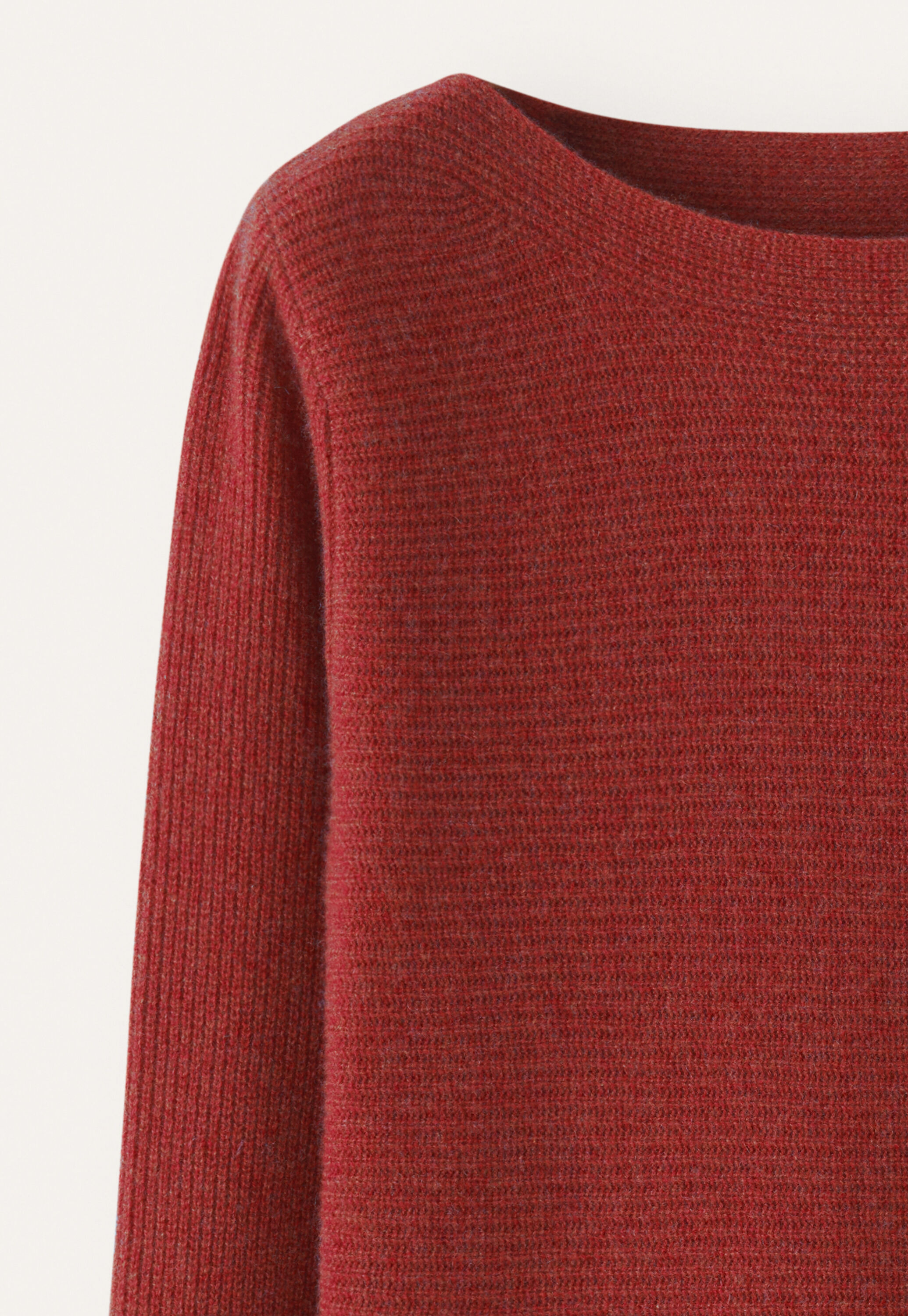 Boat-neck sweater