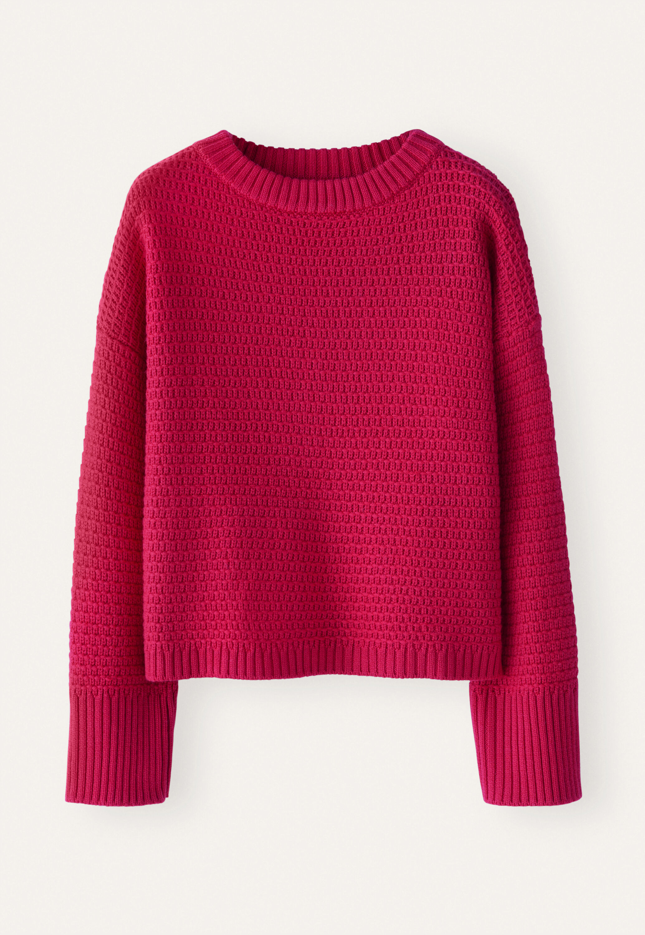 Tuck-stitch sweater