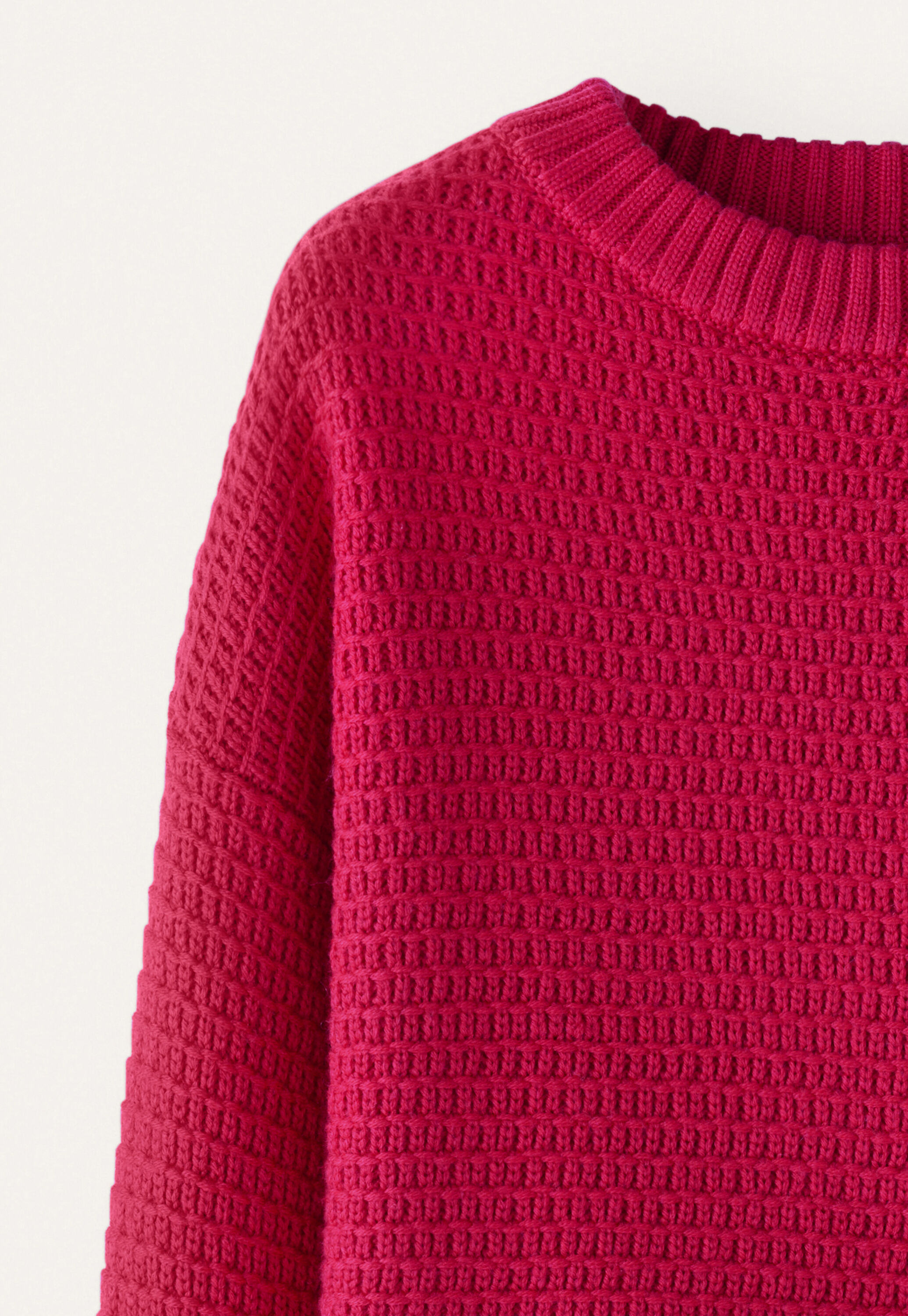 Tuck-stitch sweater