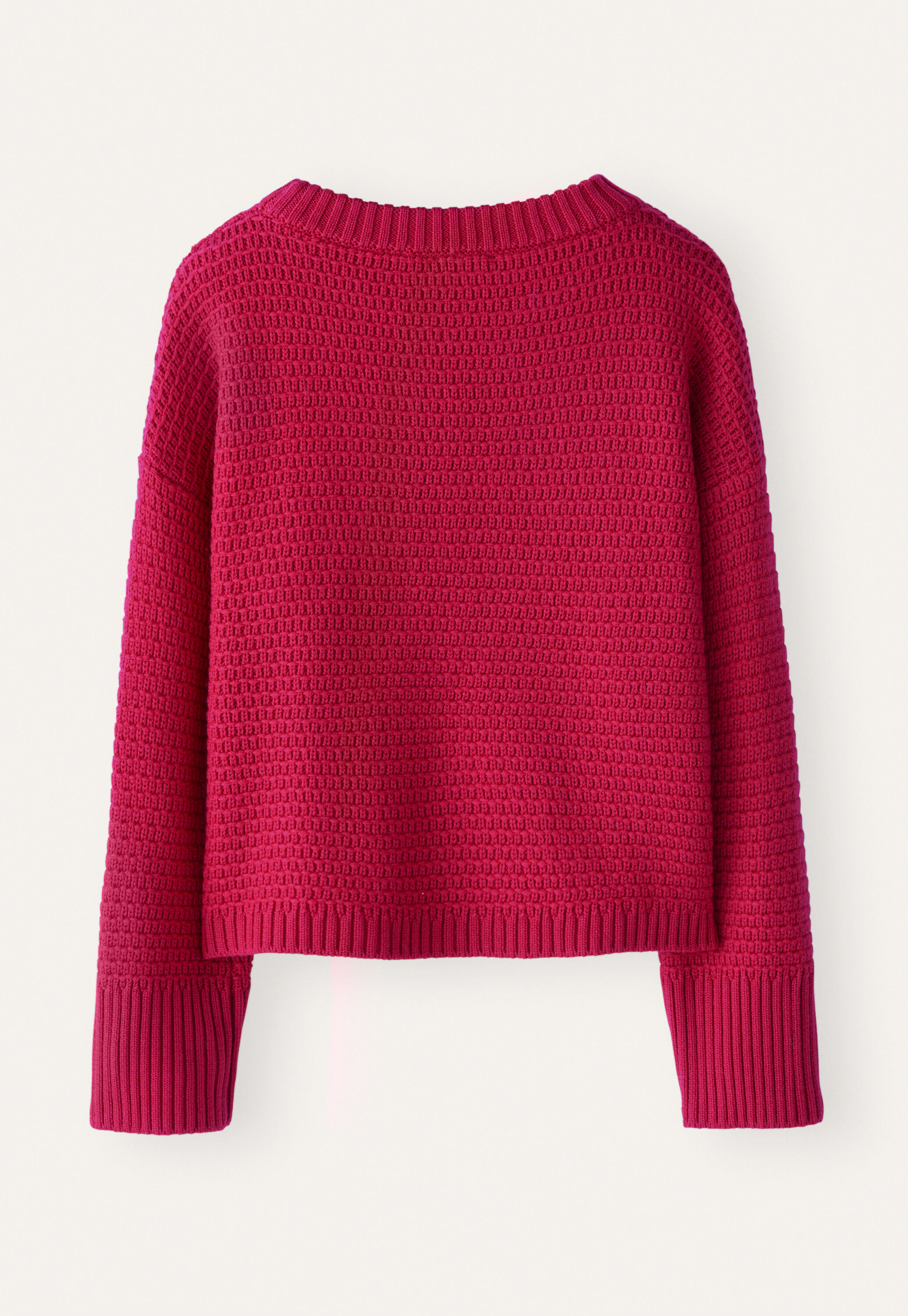 Tuck-stitch sweater
