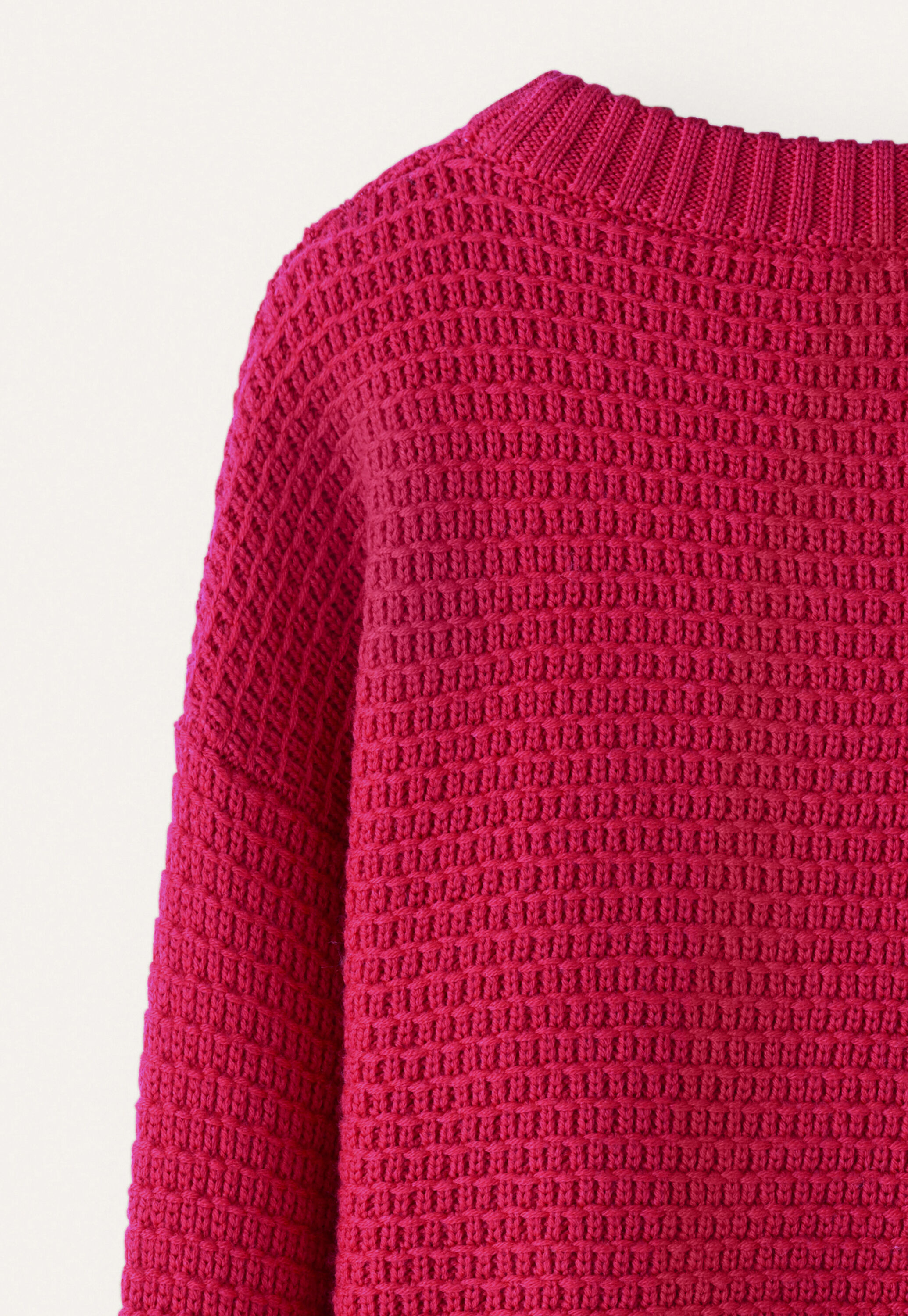 Tuck-stitch sweater