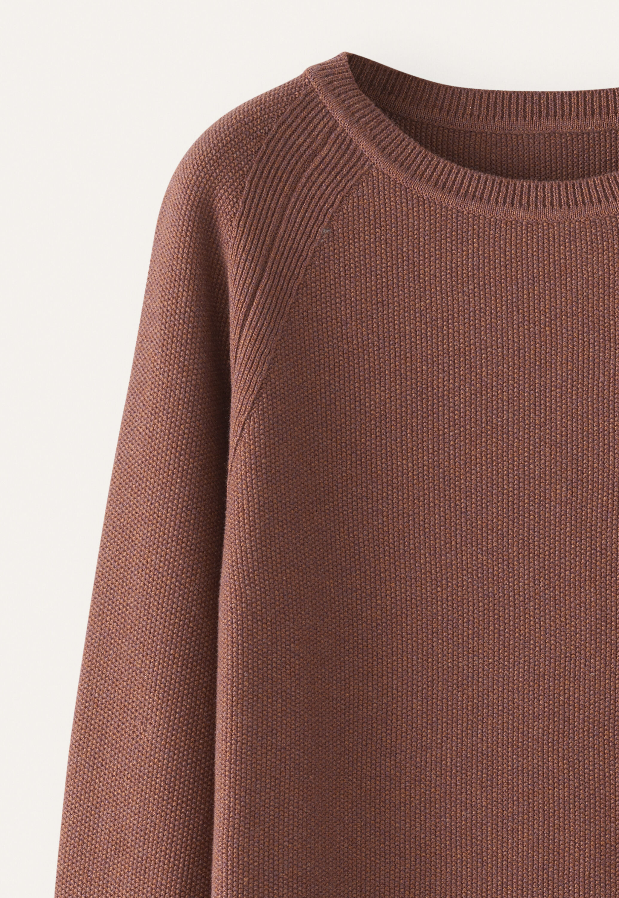 Moss-stitch tunic