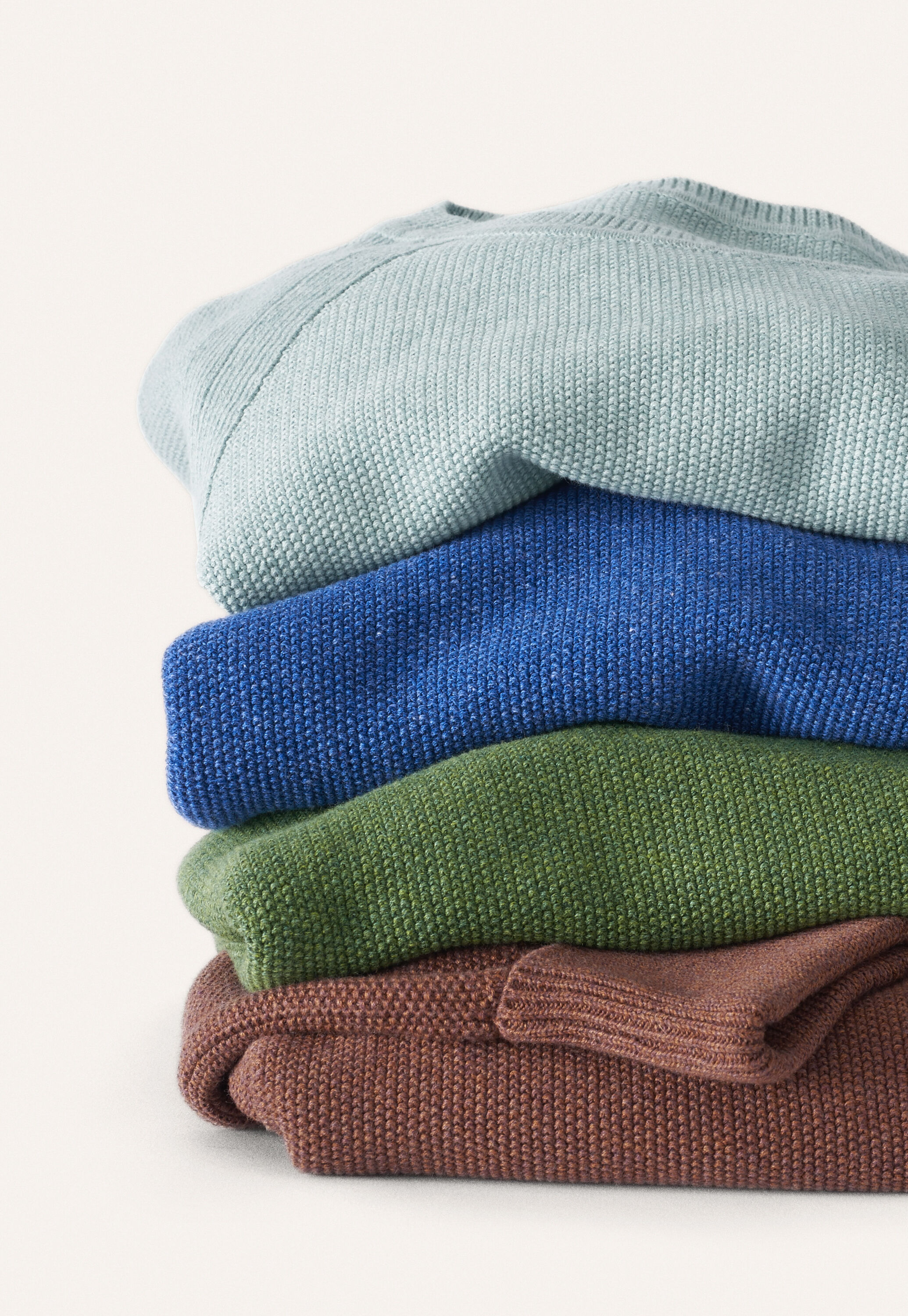 Moss-stitch tunic