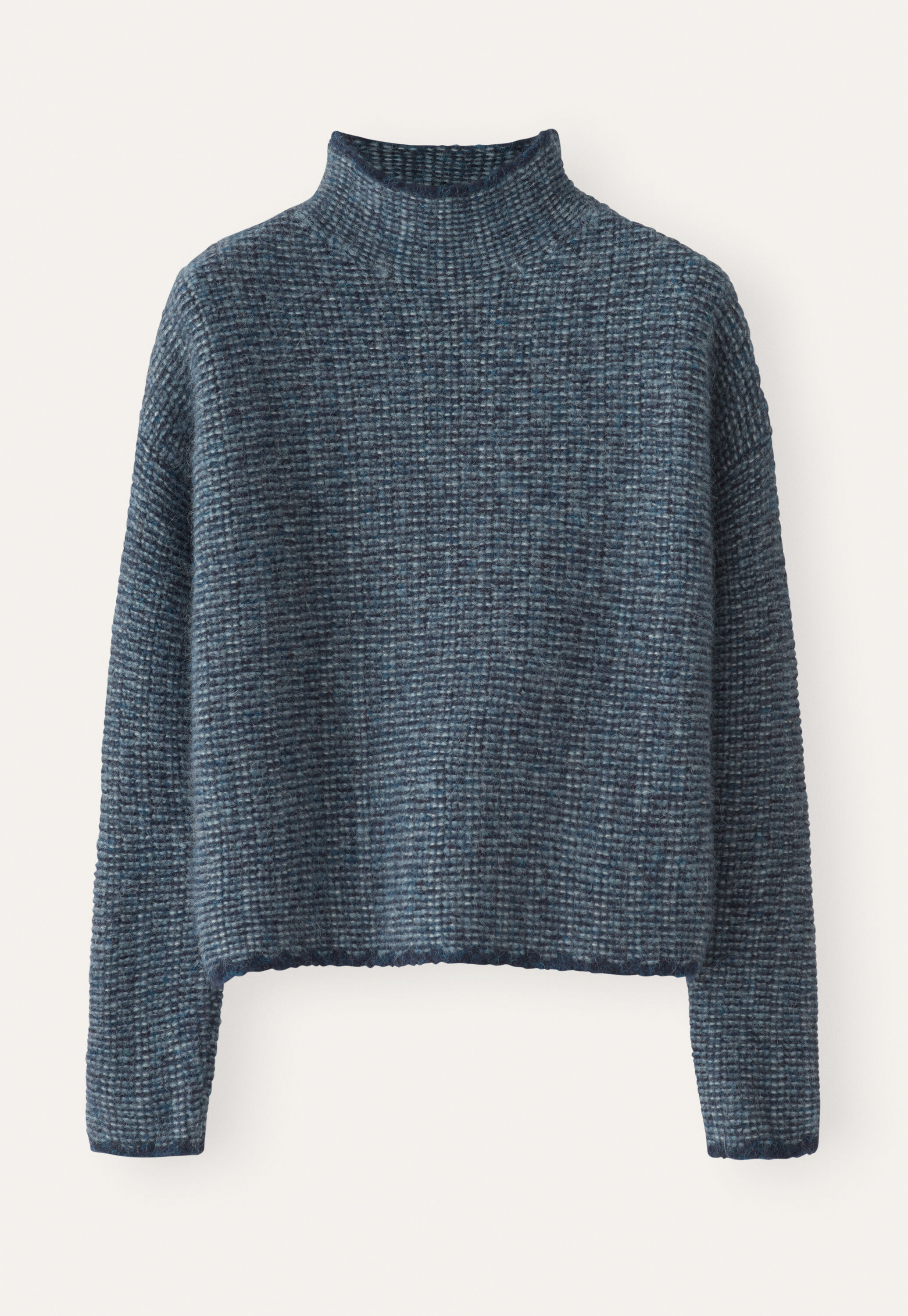 Funnel-neck sweater