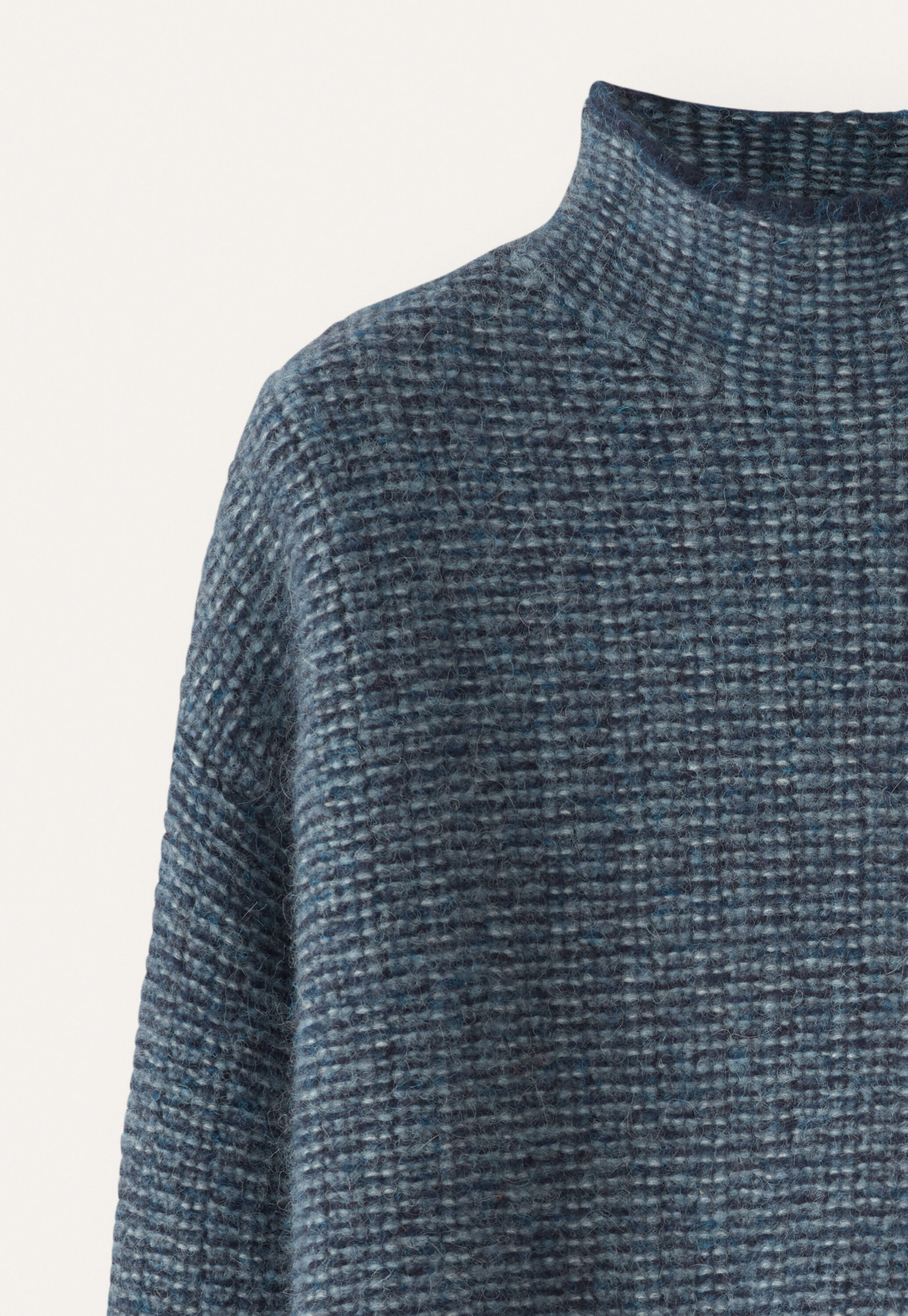 Funnel-neck sweater