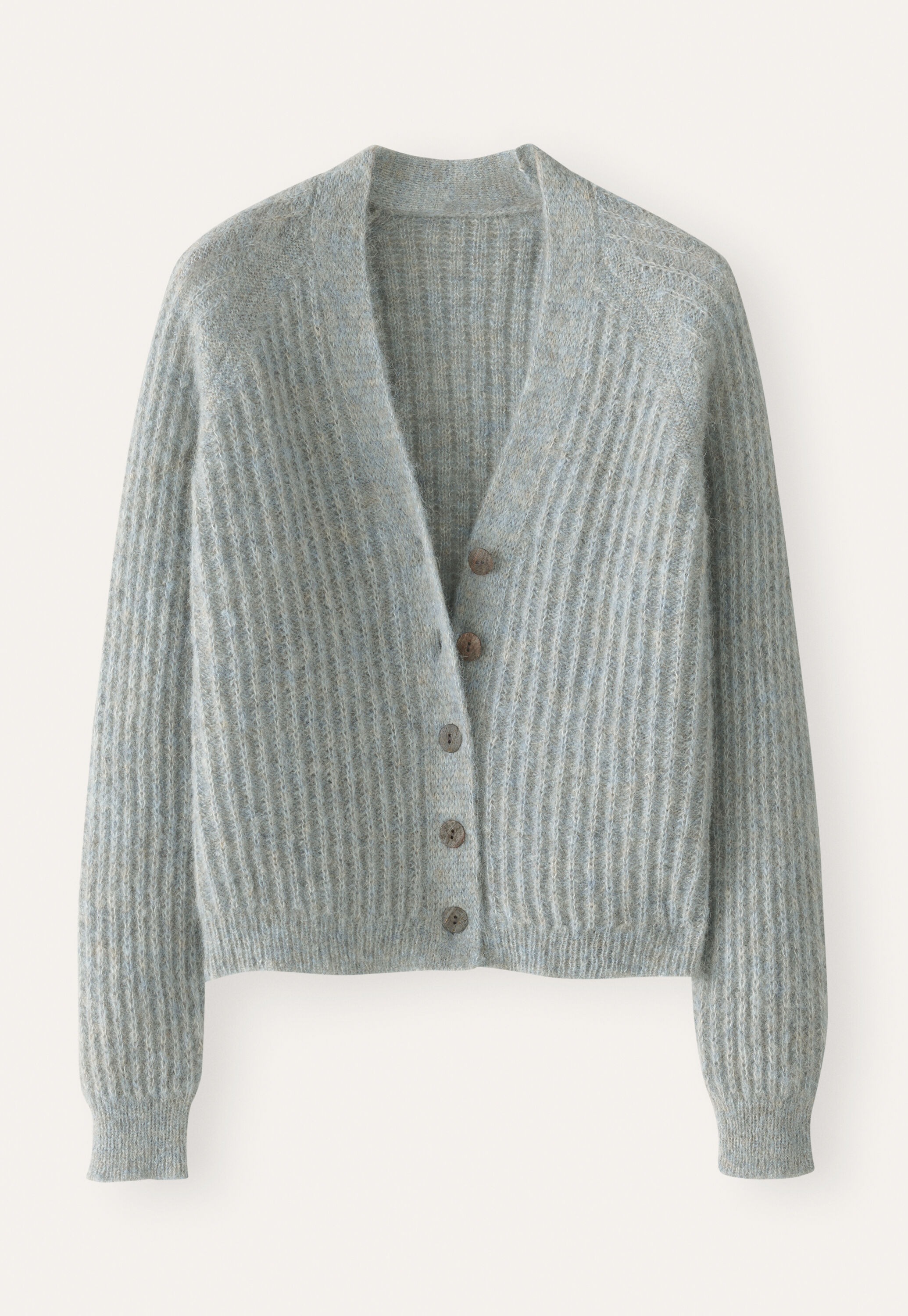 V-neck cardigan