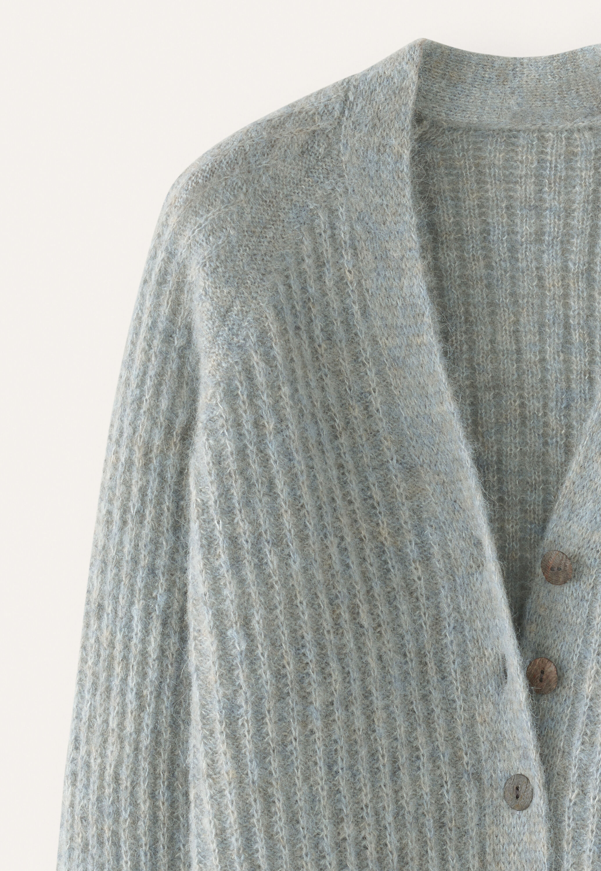 V-neck cardigan