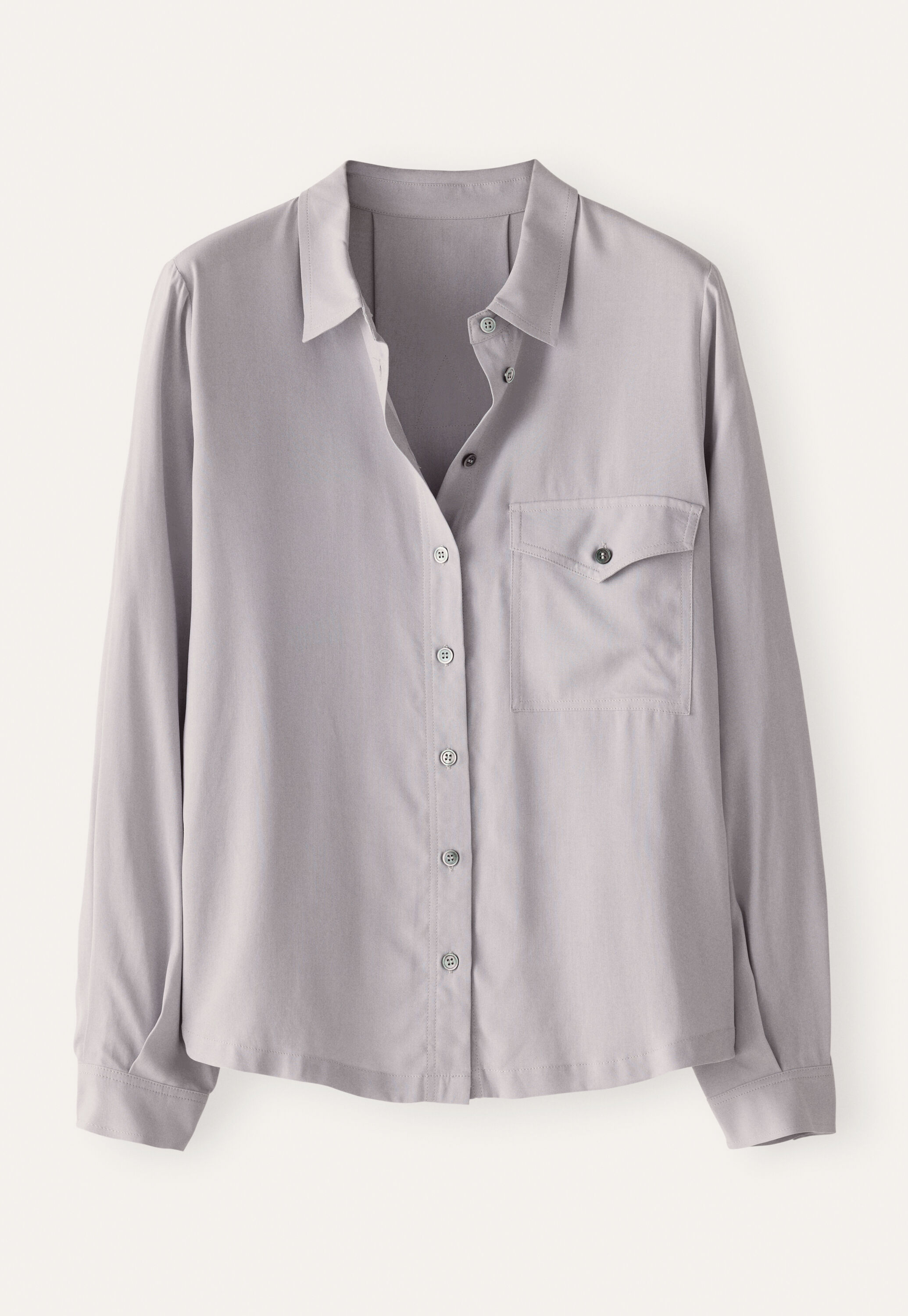 Patch pocket blouse