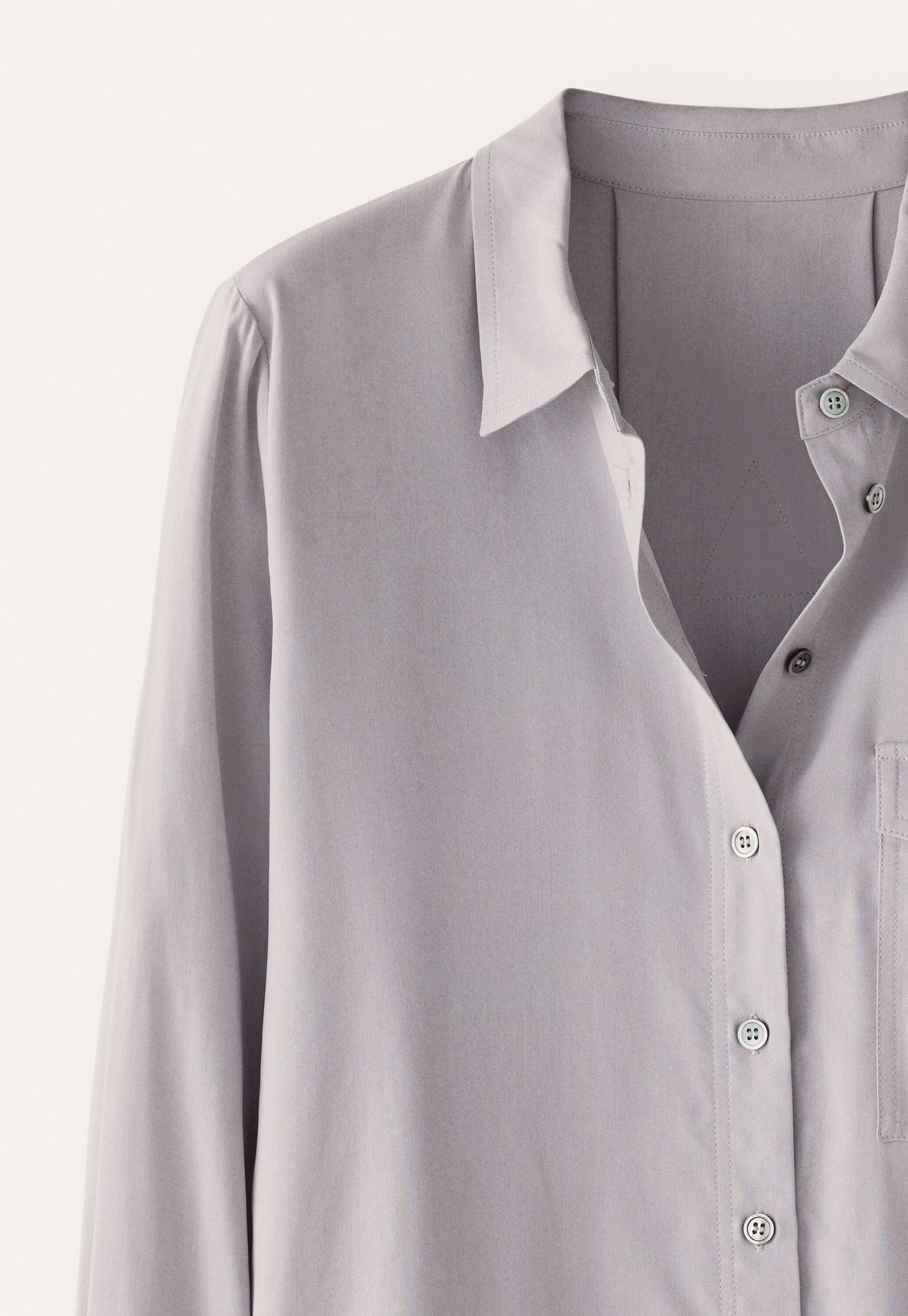 Patch pocket blouse