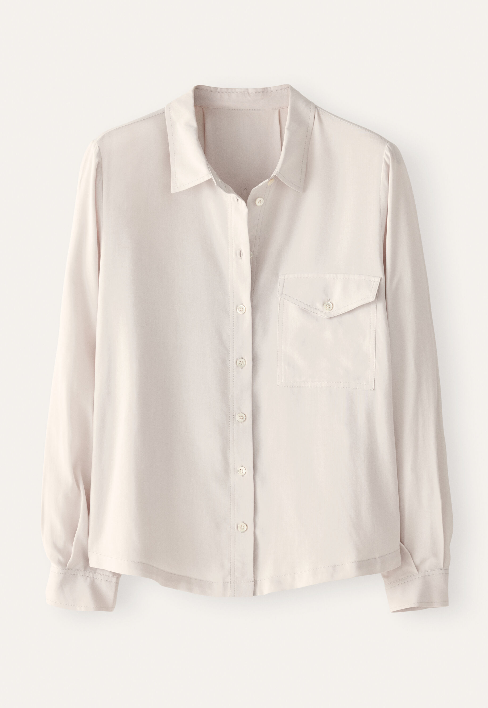 Patch pocket blouse