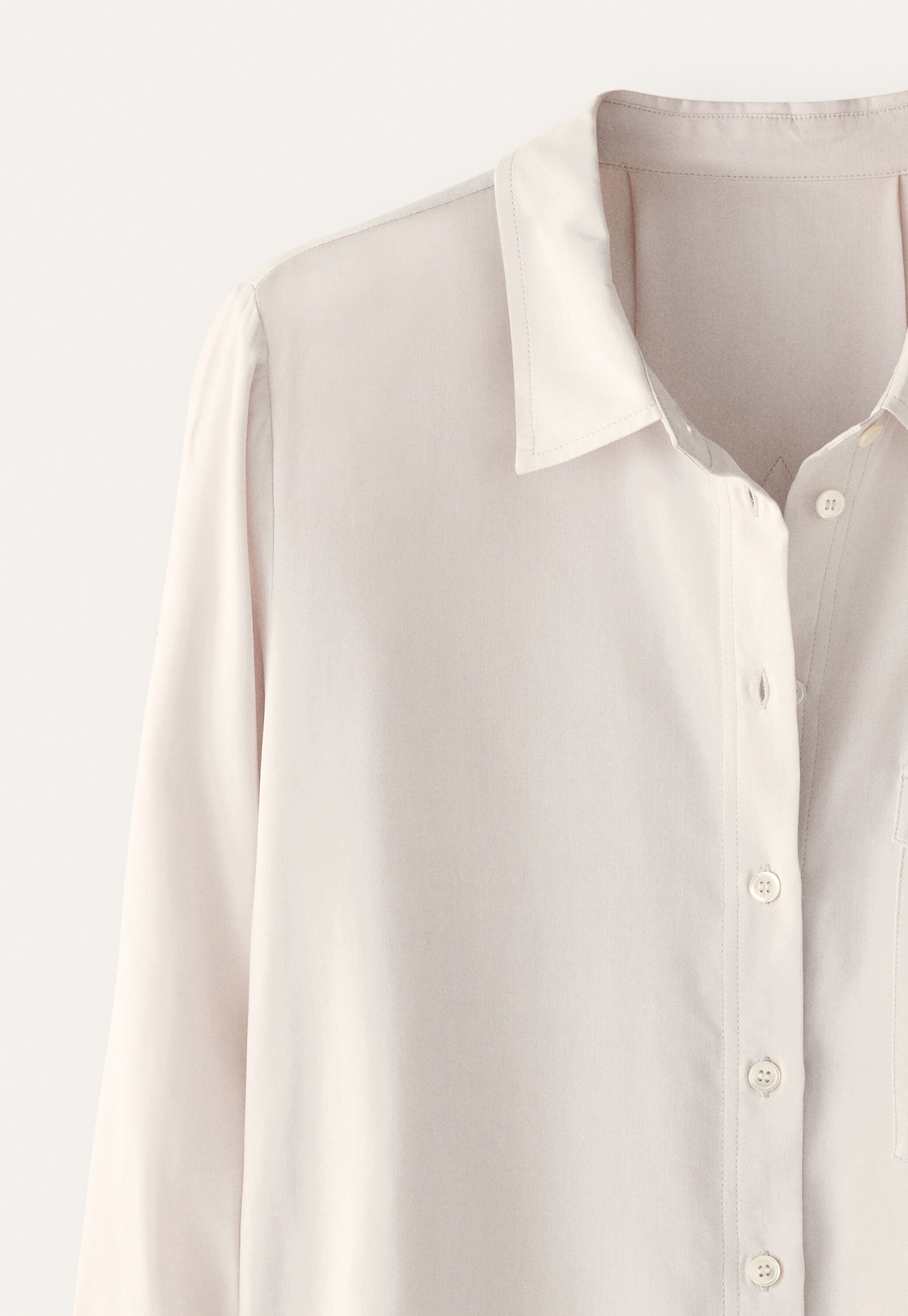 Patch pocket blouse
