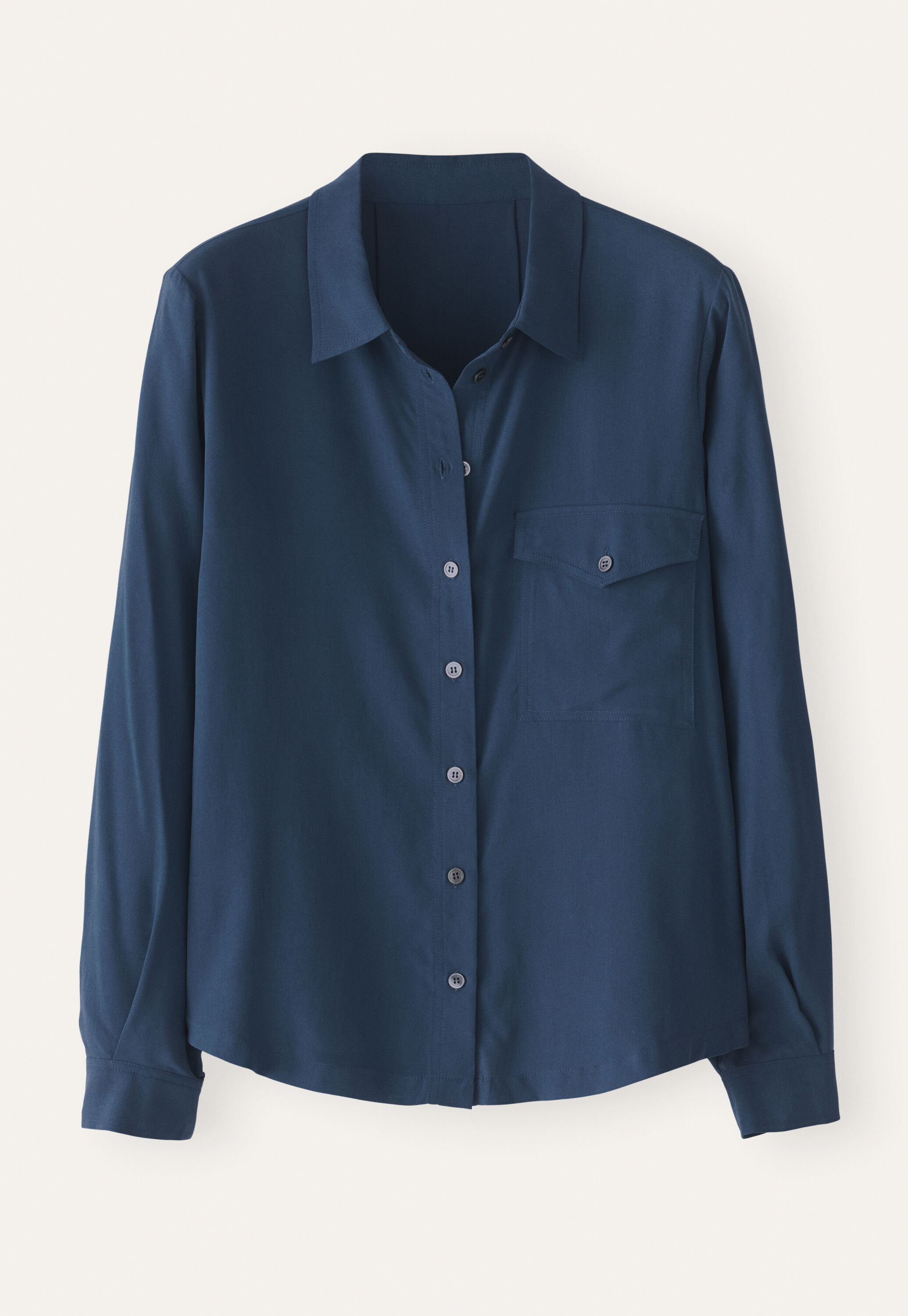 Patch pocket blouse