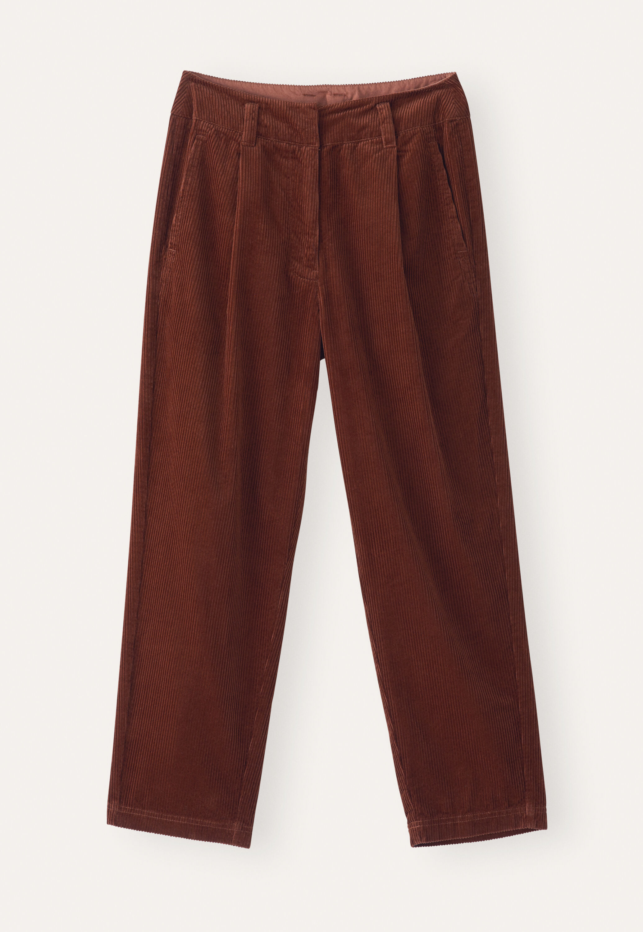 Pleat-front trousers