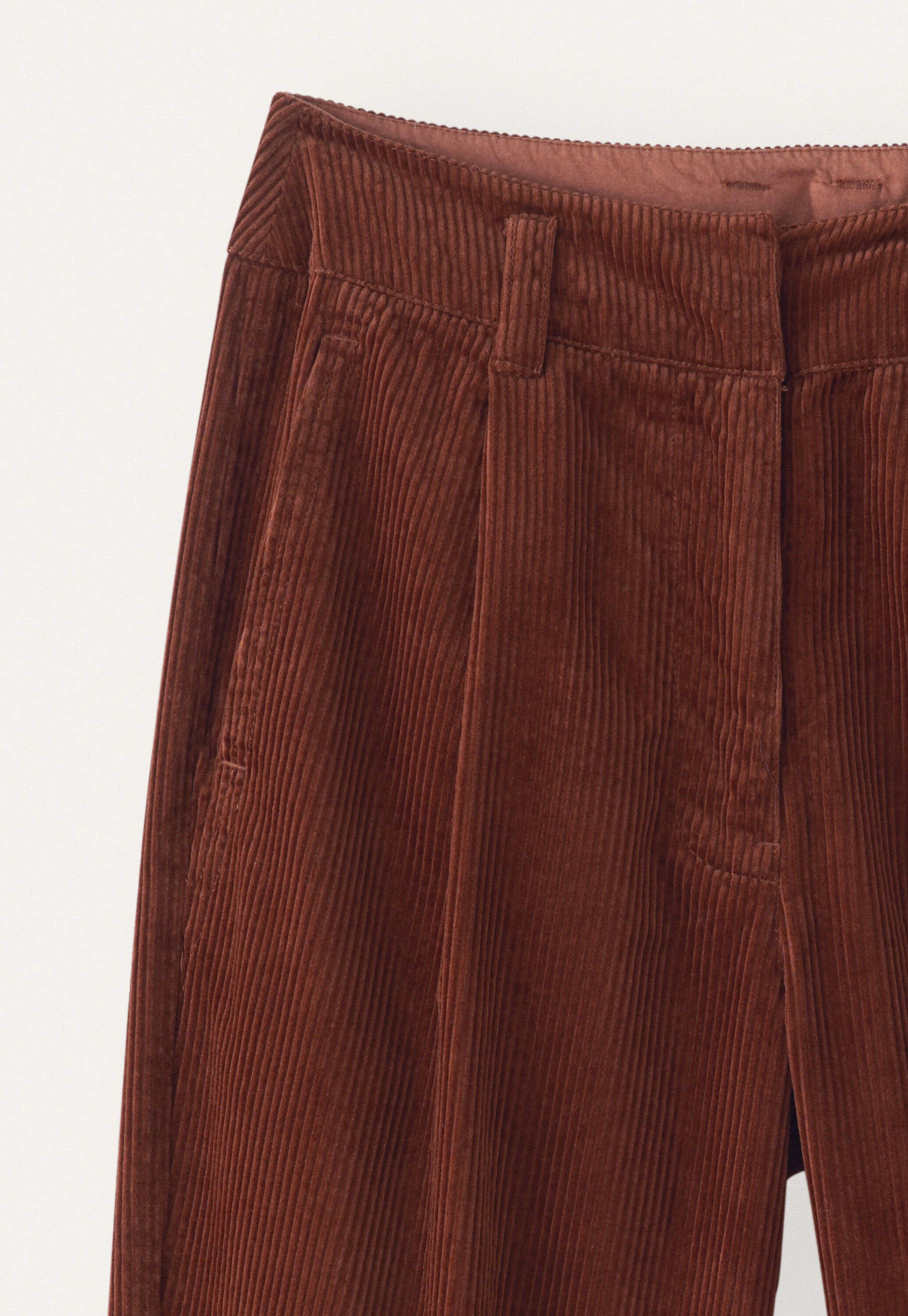 Pleat-front trousers