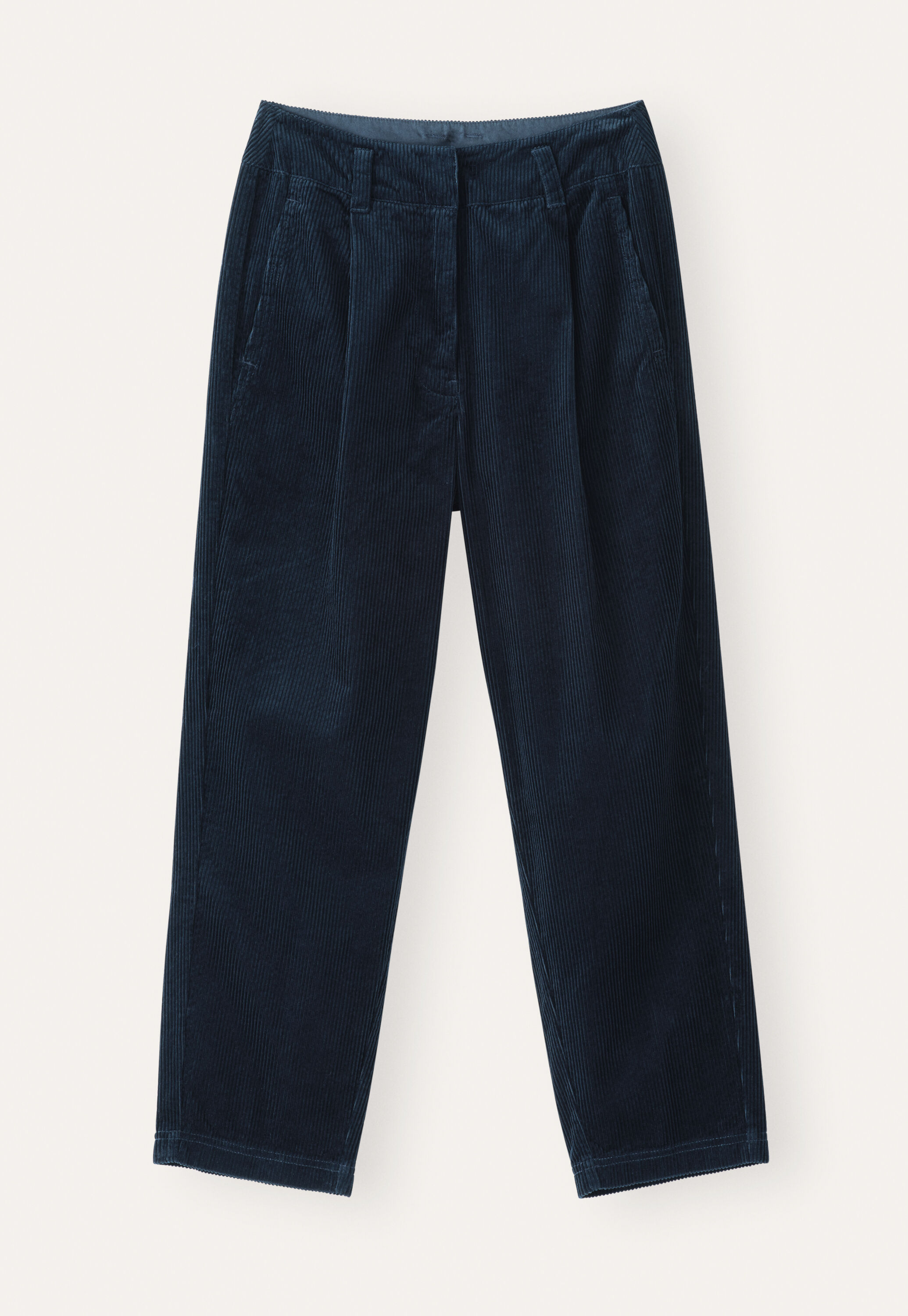 Pleat-front trousers