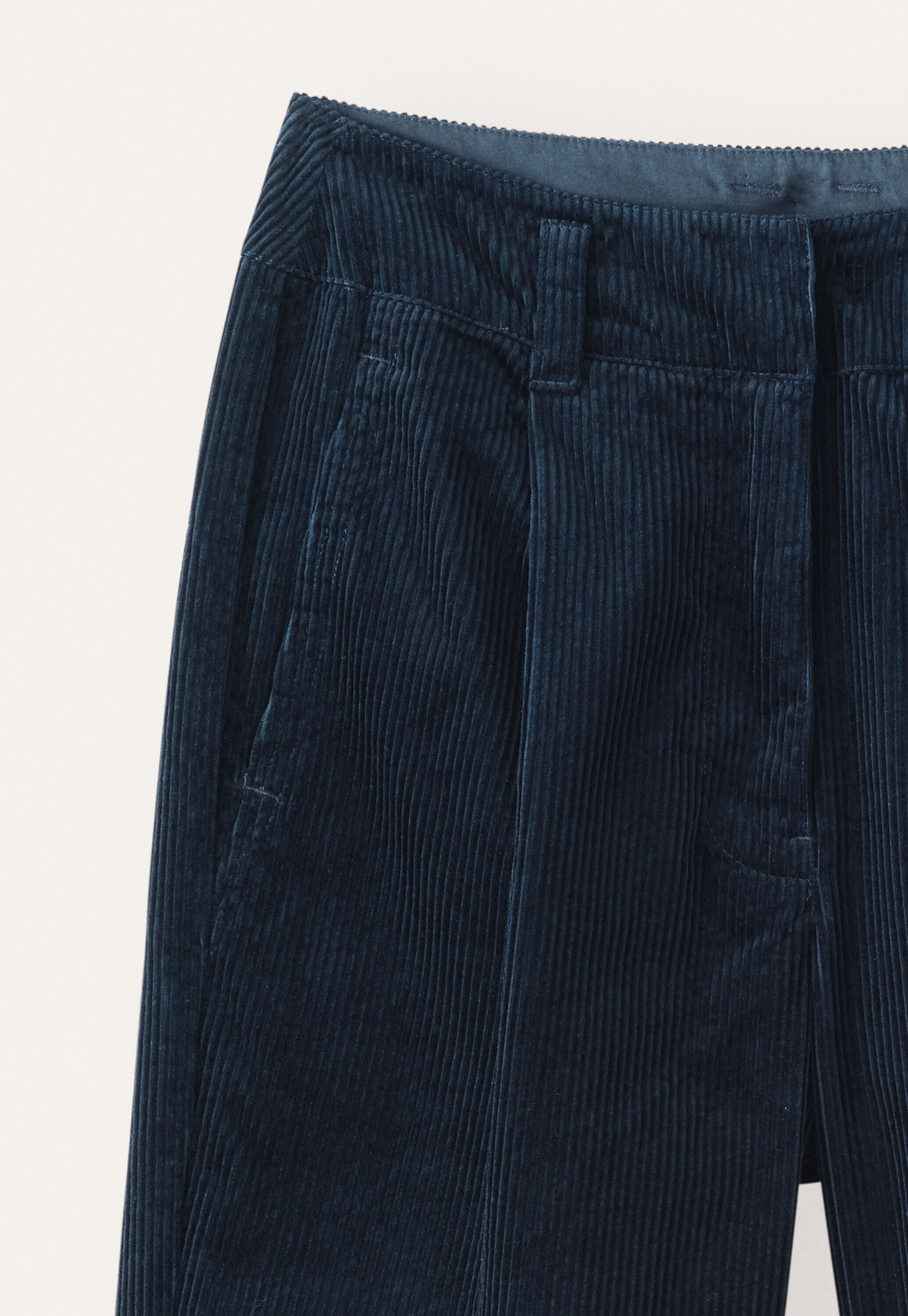 Pleat-front trousers