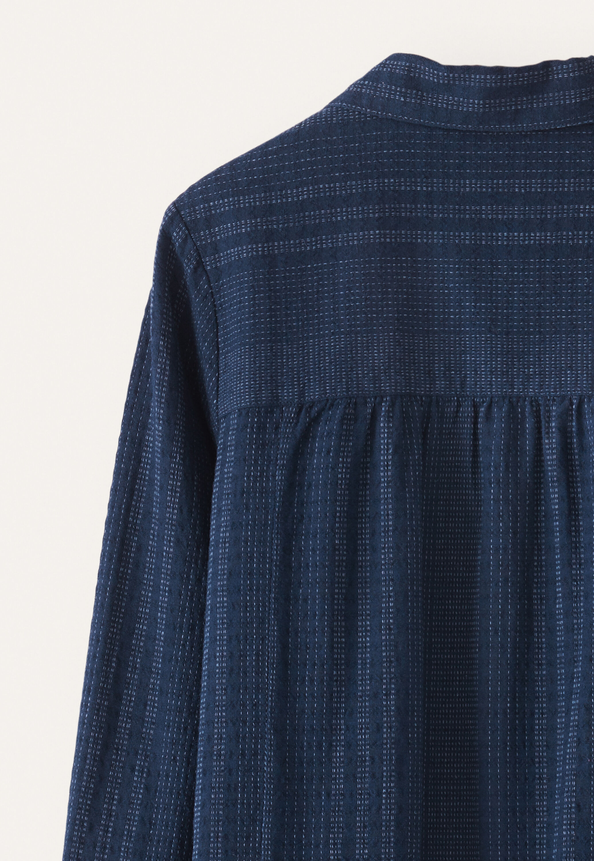 Striped shirtdress