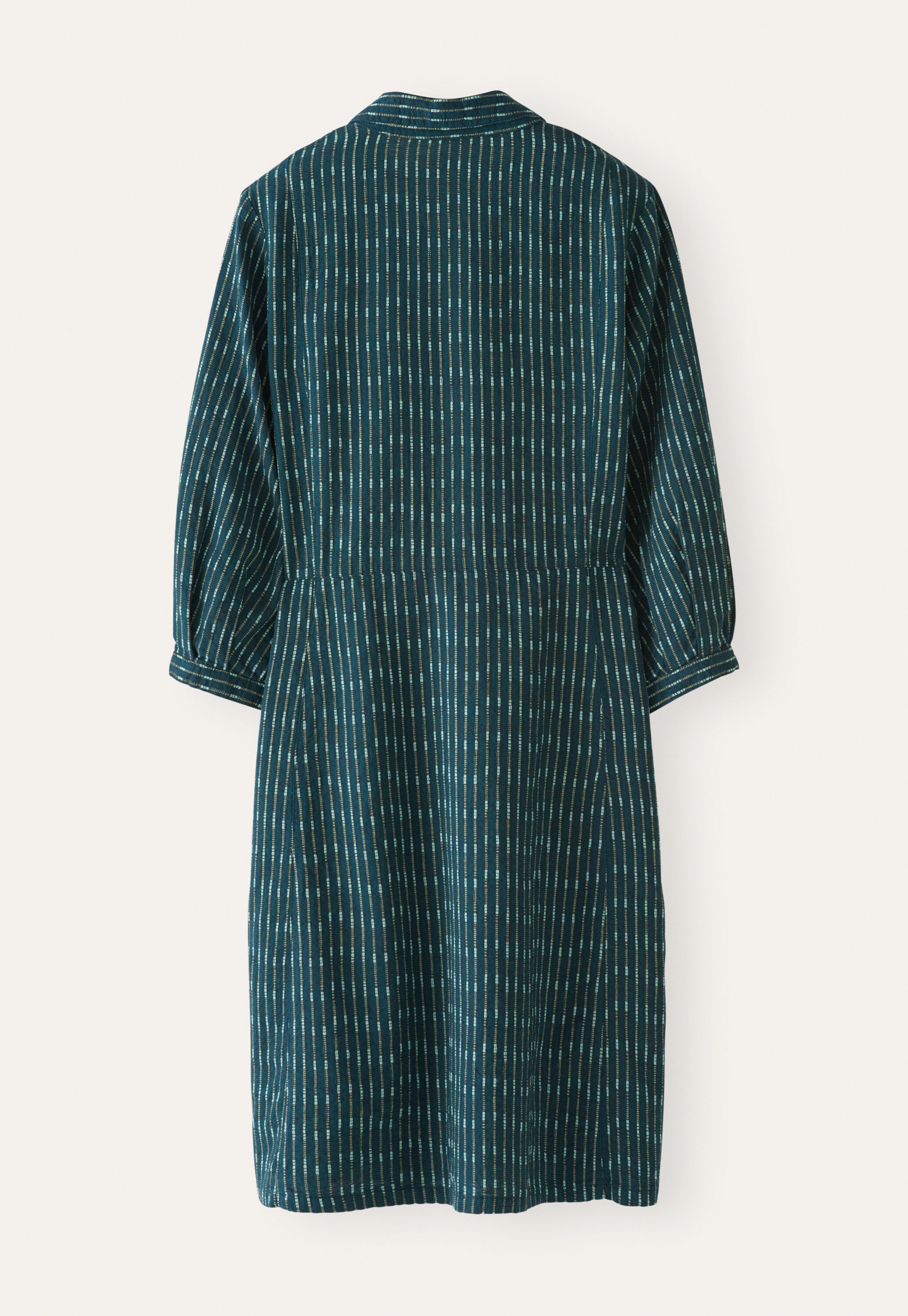 Textured striped dress