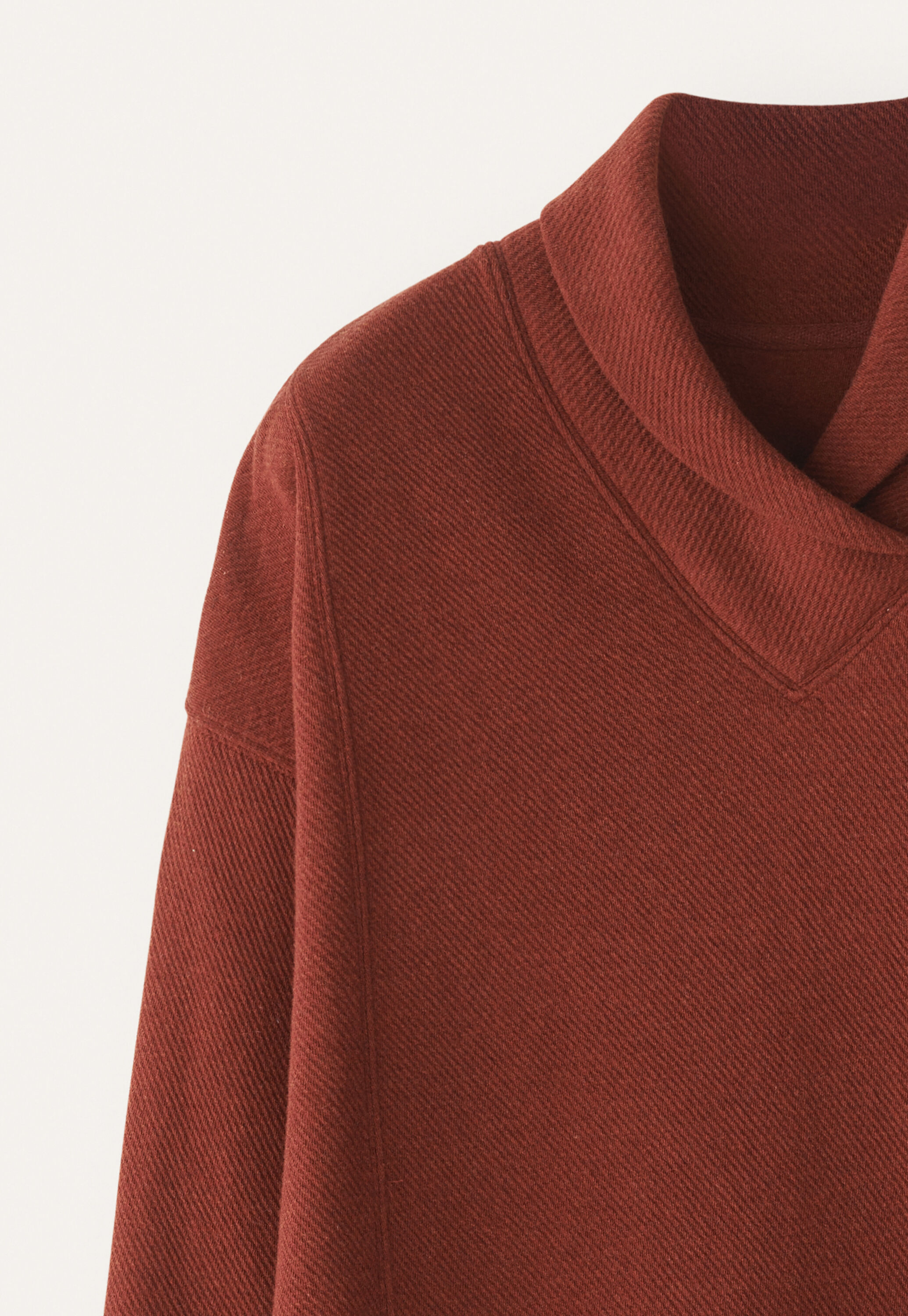 Shawl collar tunic
