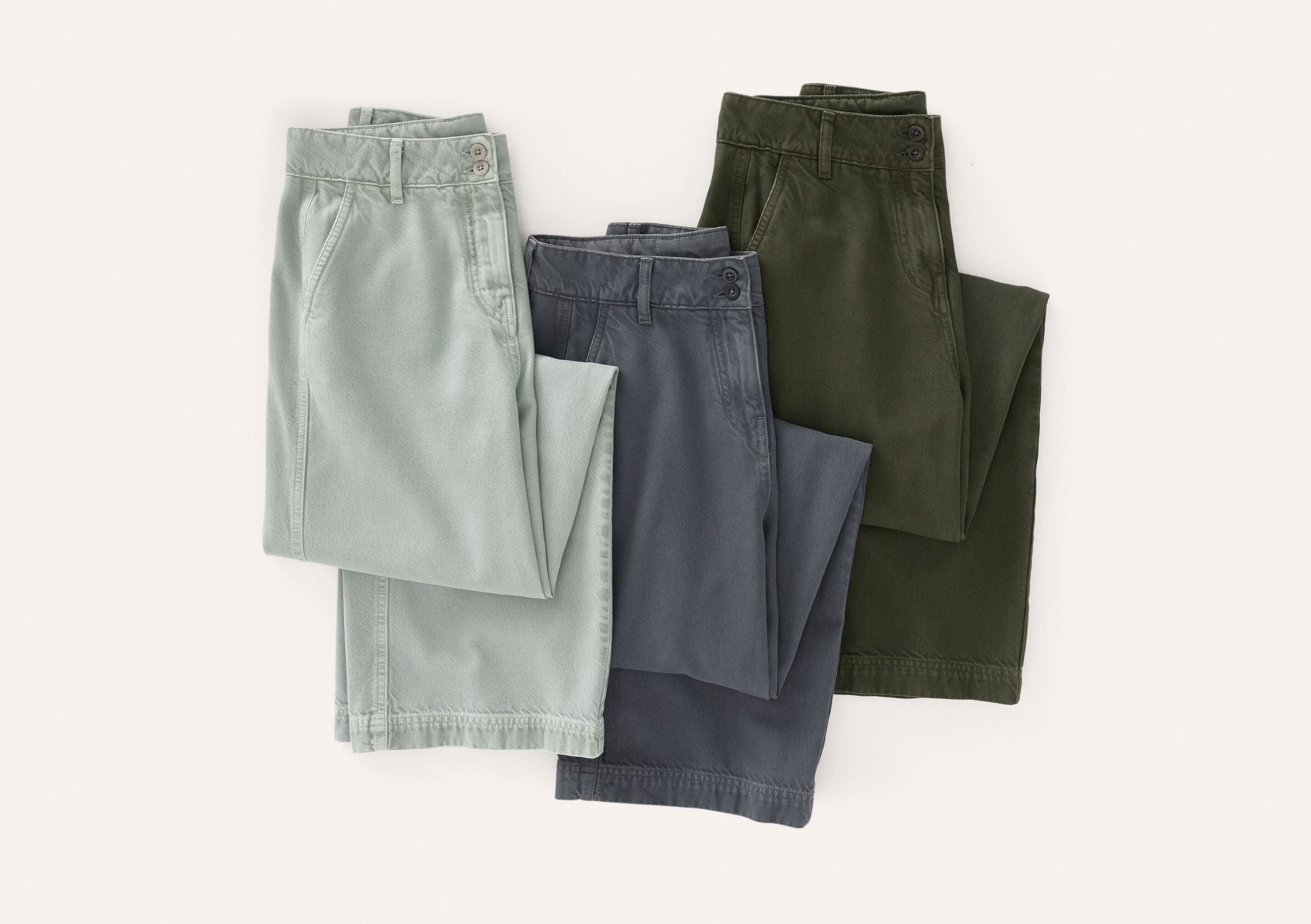 Straight-leg trousers