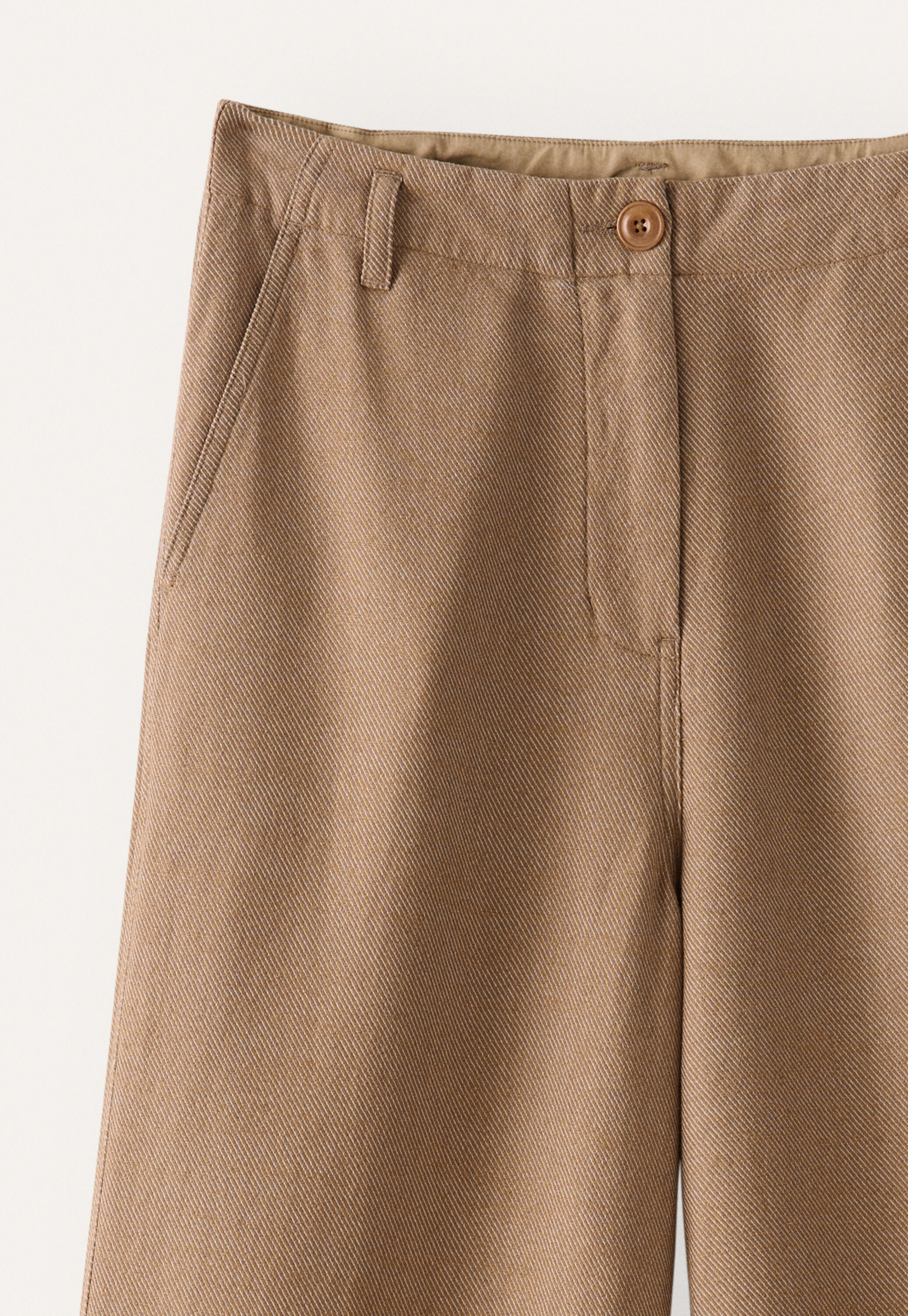 Straight-leg trousers