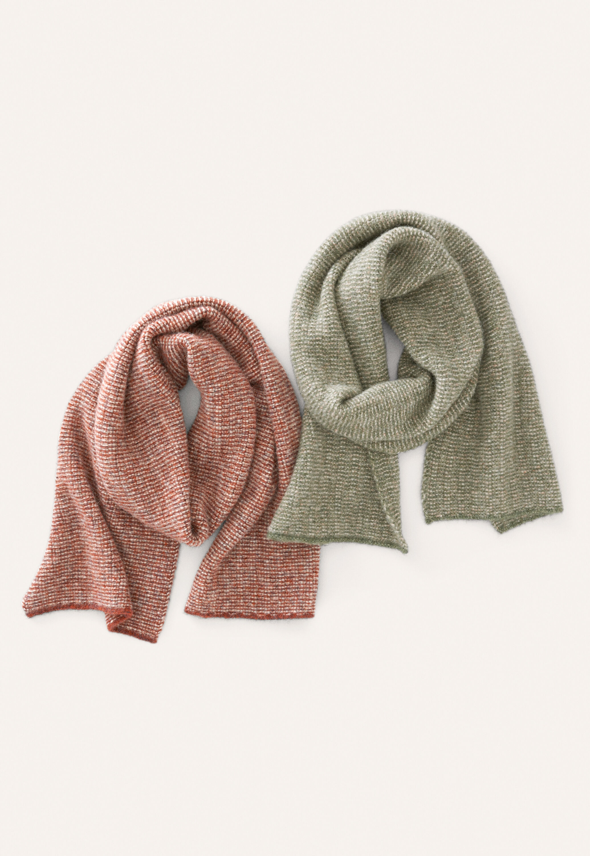 Knitted scarf