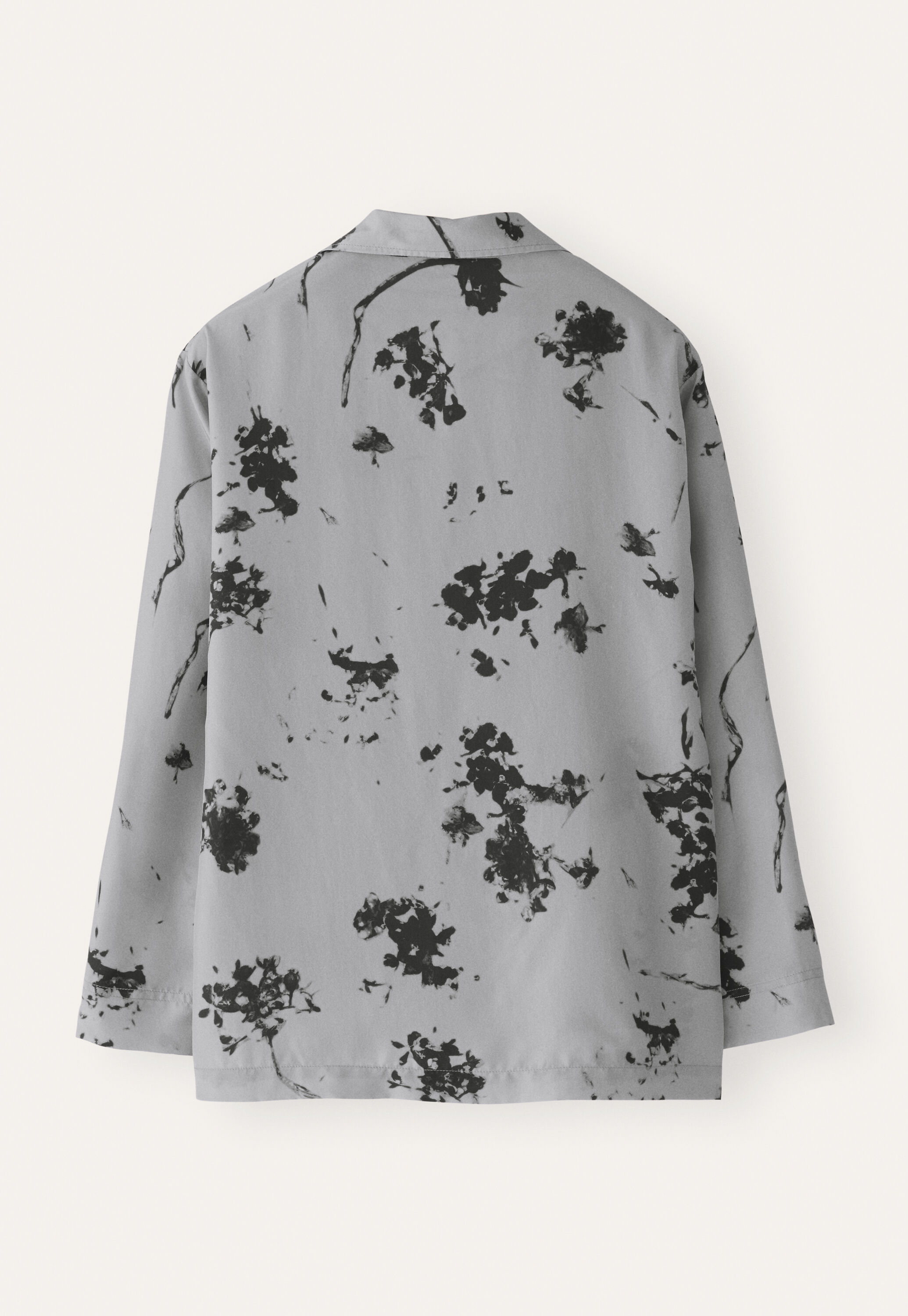 Printed silk pyjamas
