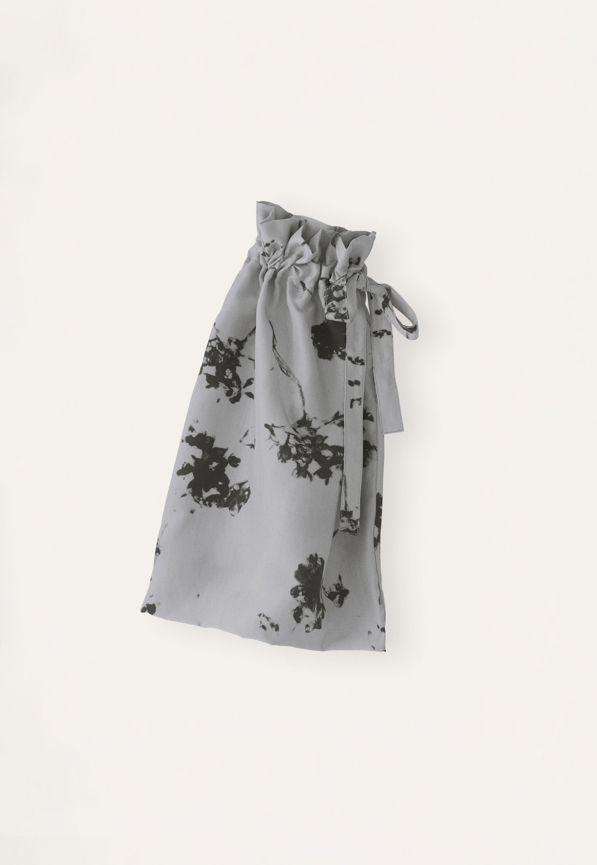 Printed silk pyjamas