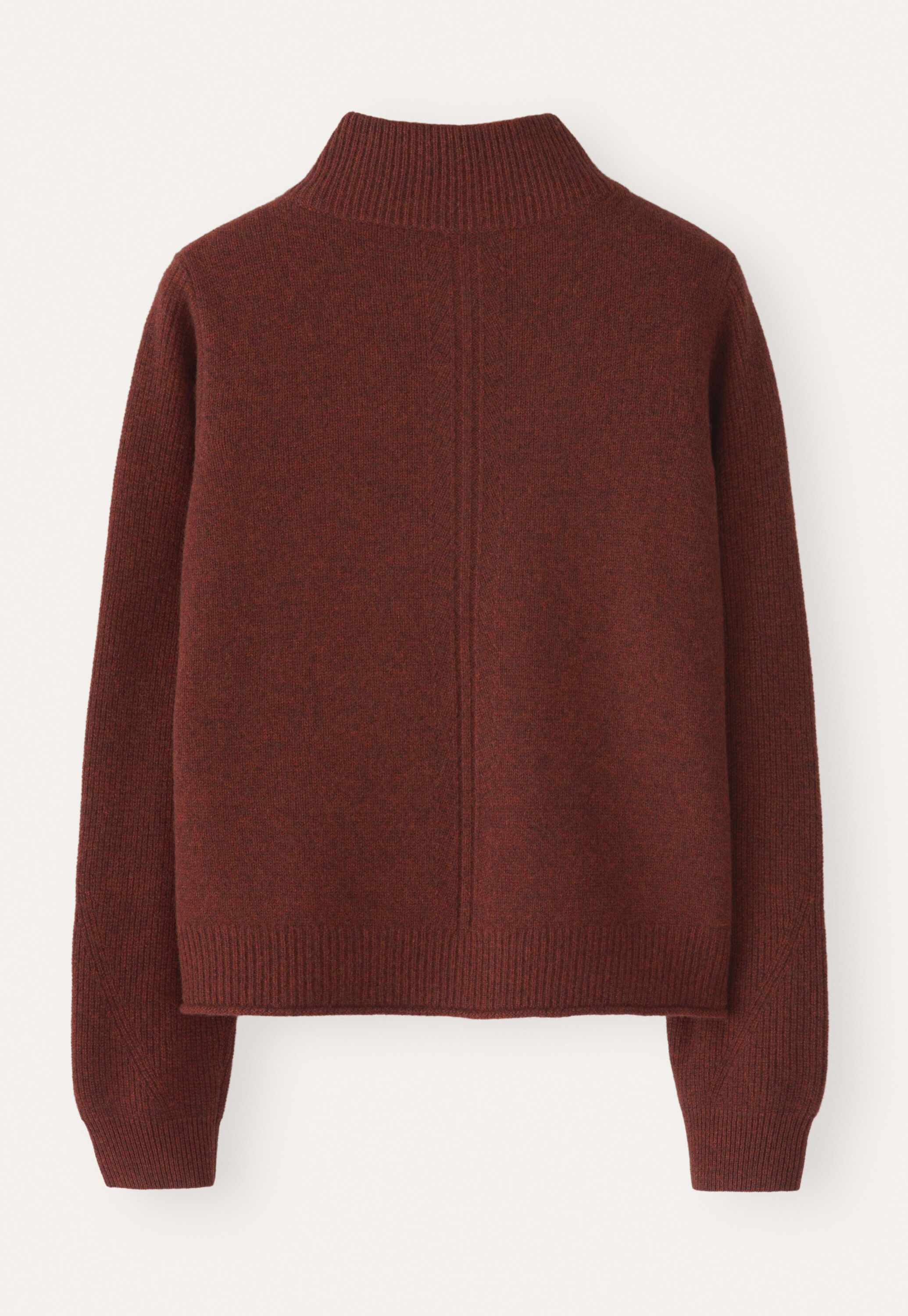 Buttoned-neck sweater