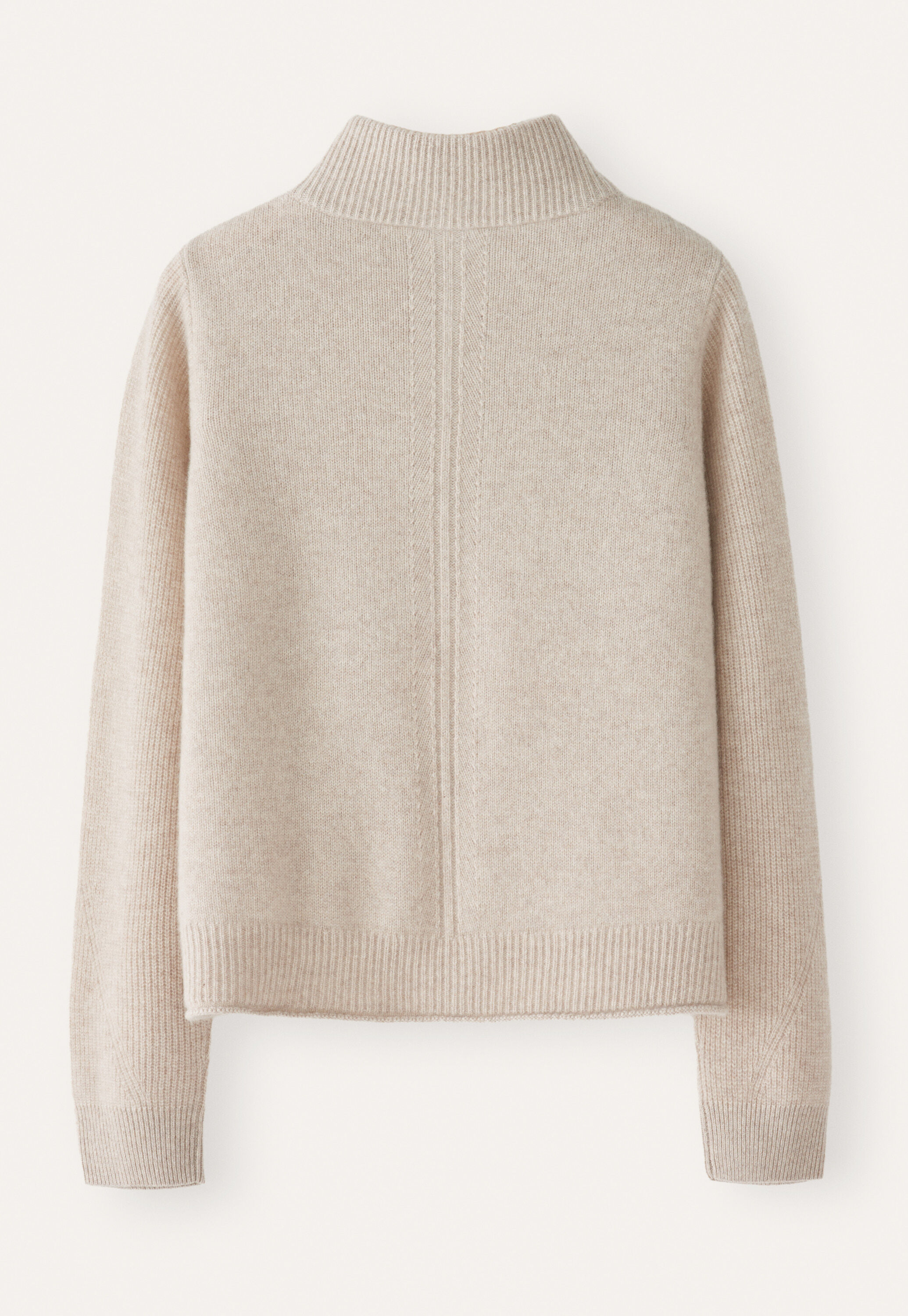 Buttoned-neck sweater