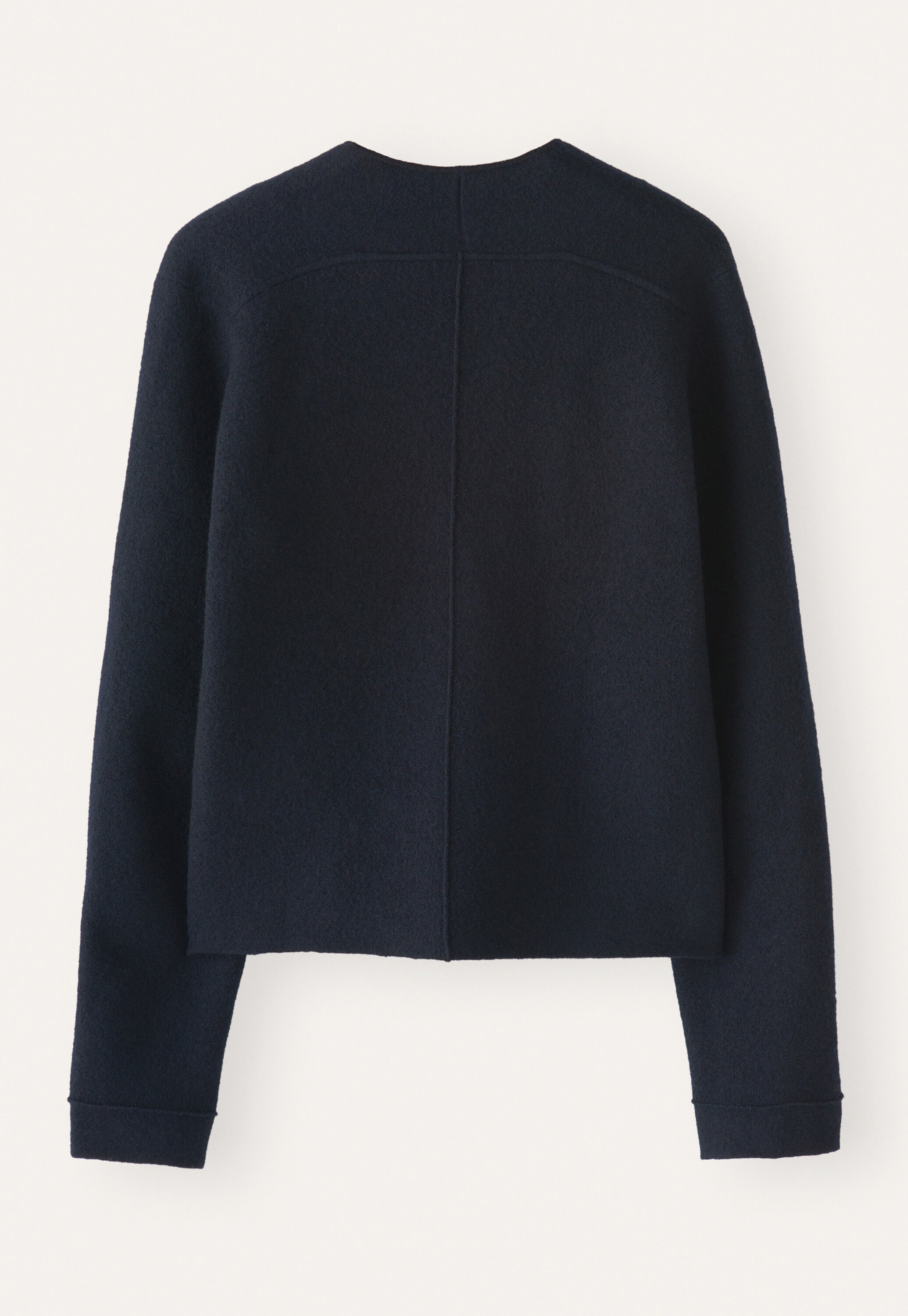 Short knitted jacket