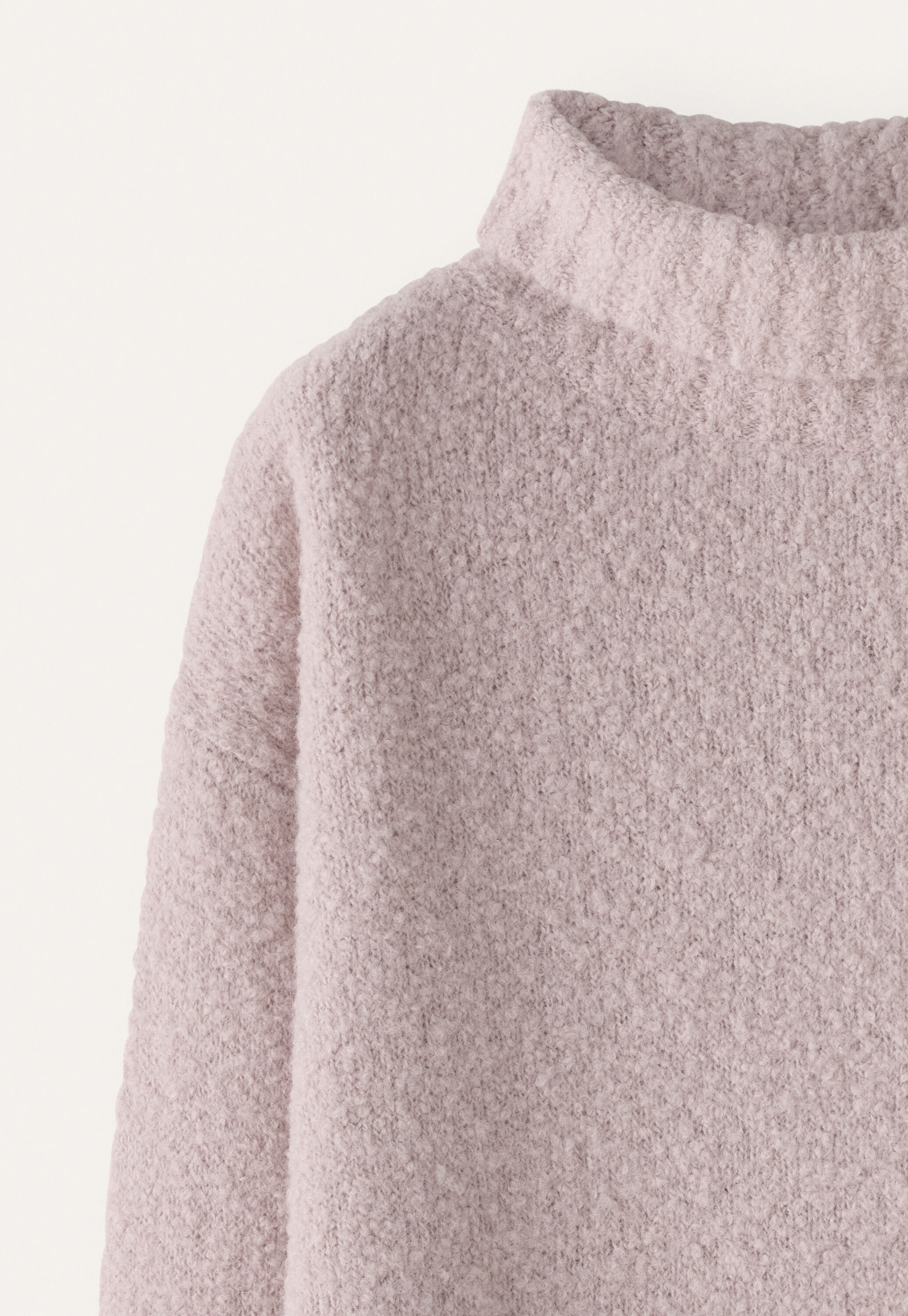 Funnel-neck sweater