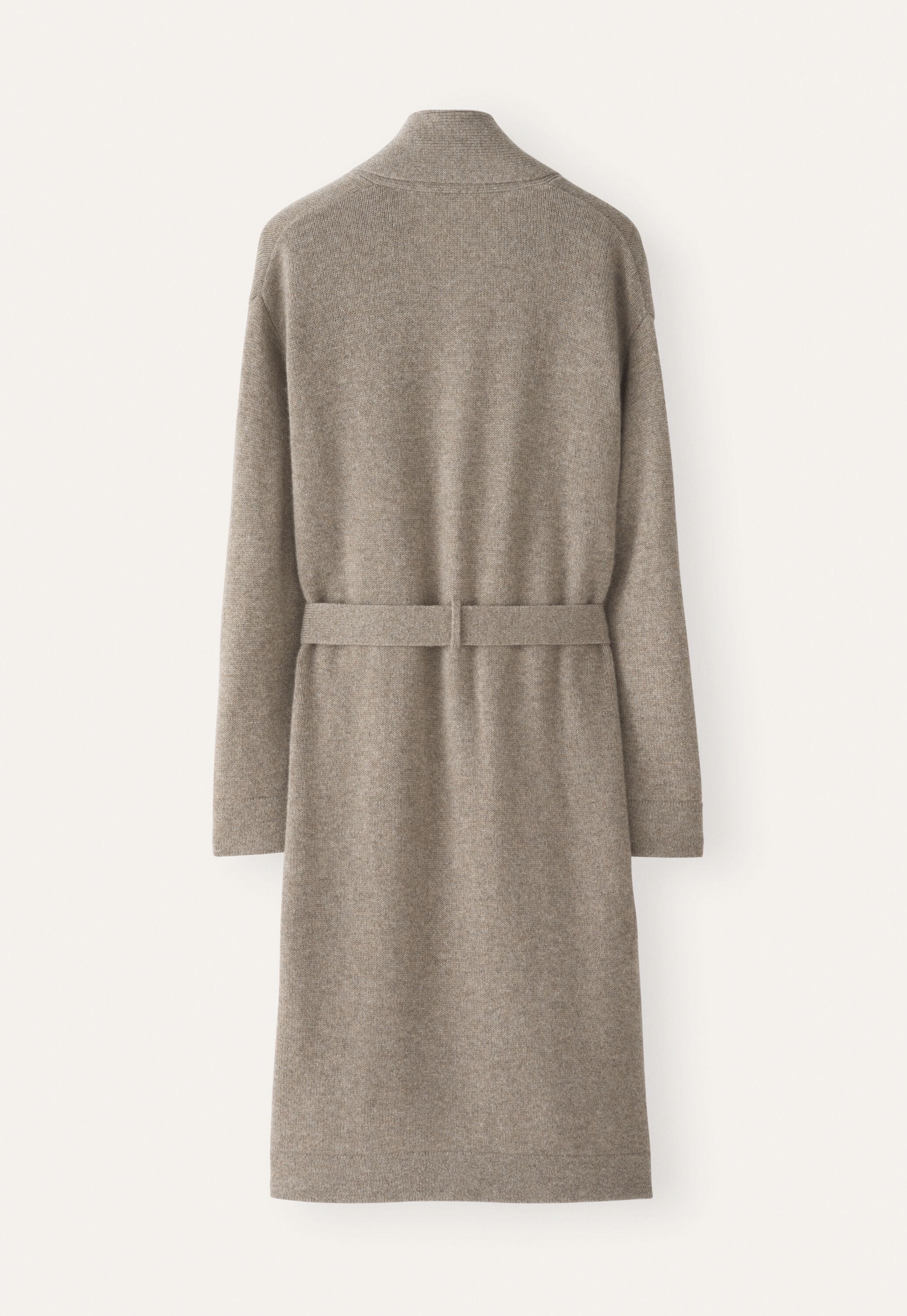 Knitted robe, Soft taupe, large