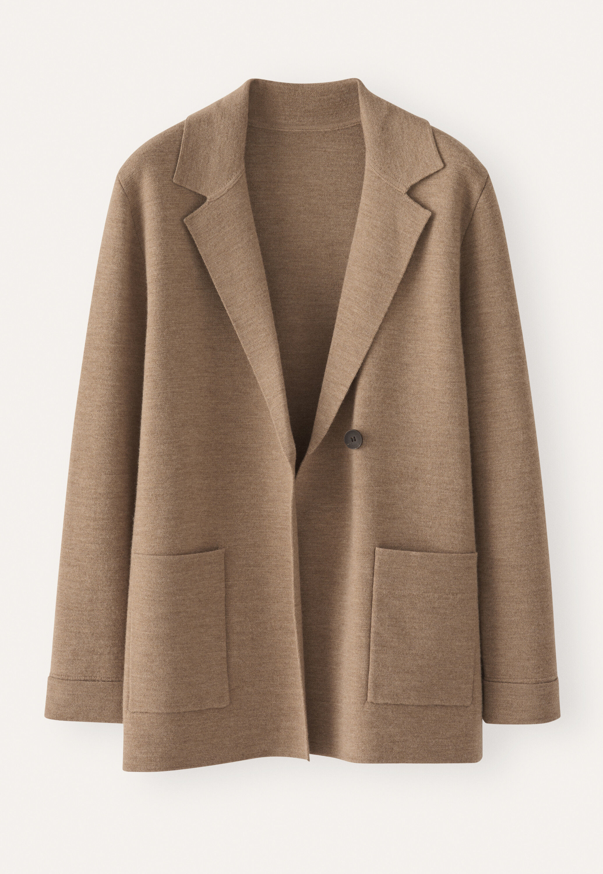 Knitted blazer