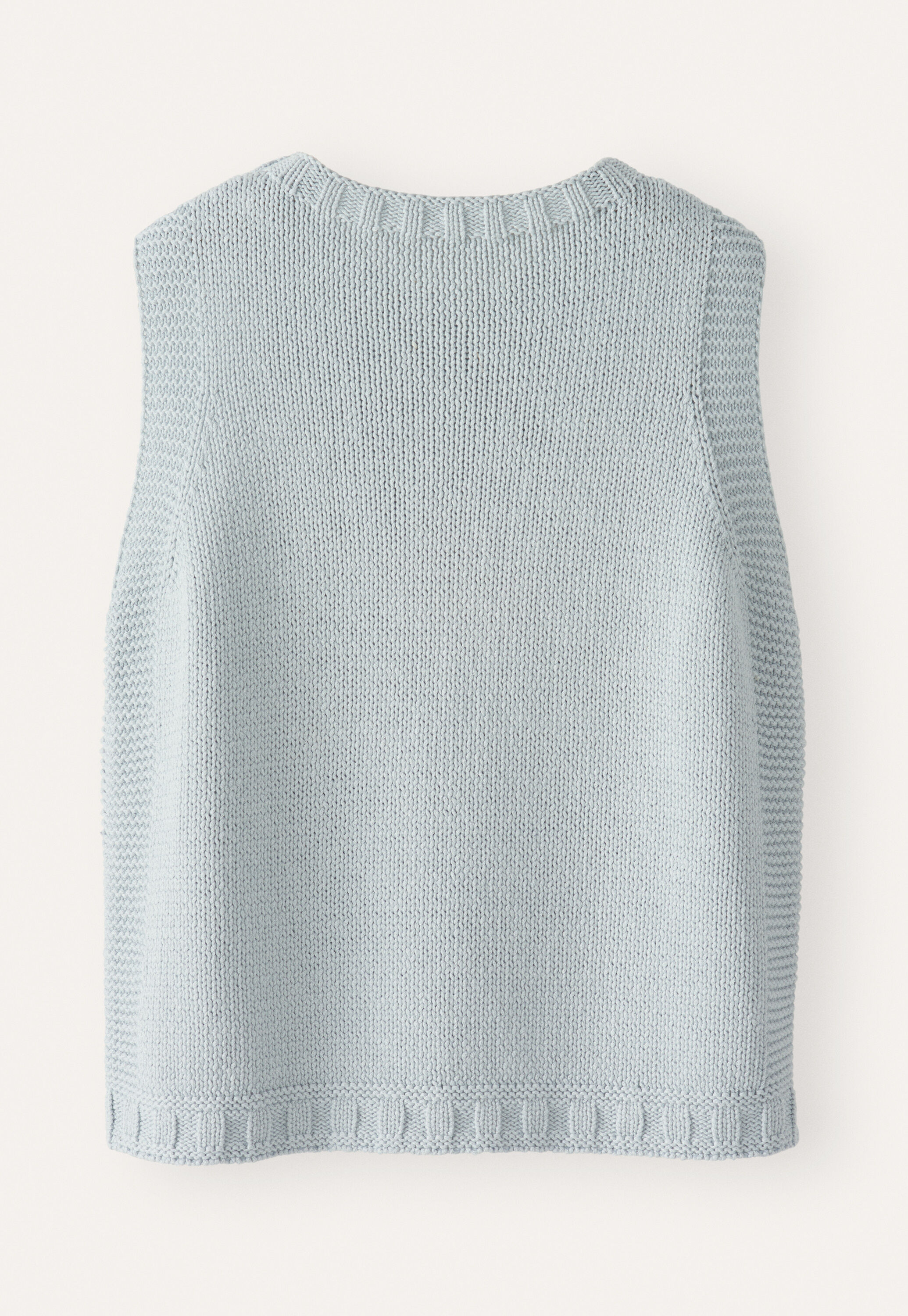 Sleeveless sweater