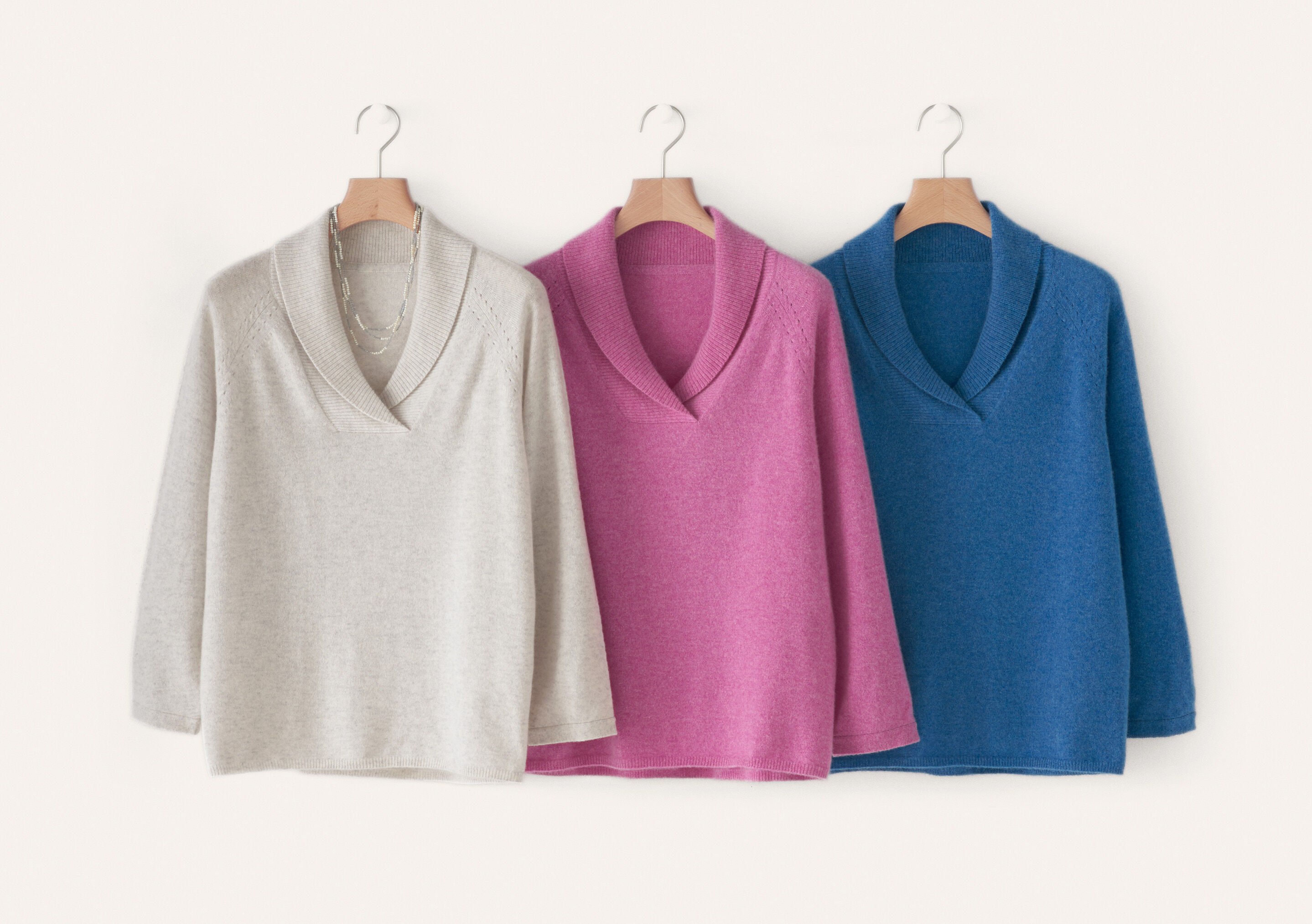 Cable sweater