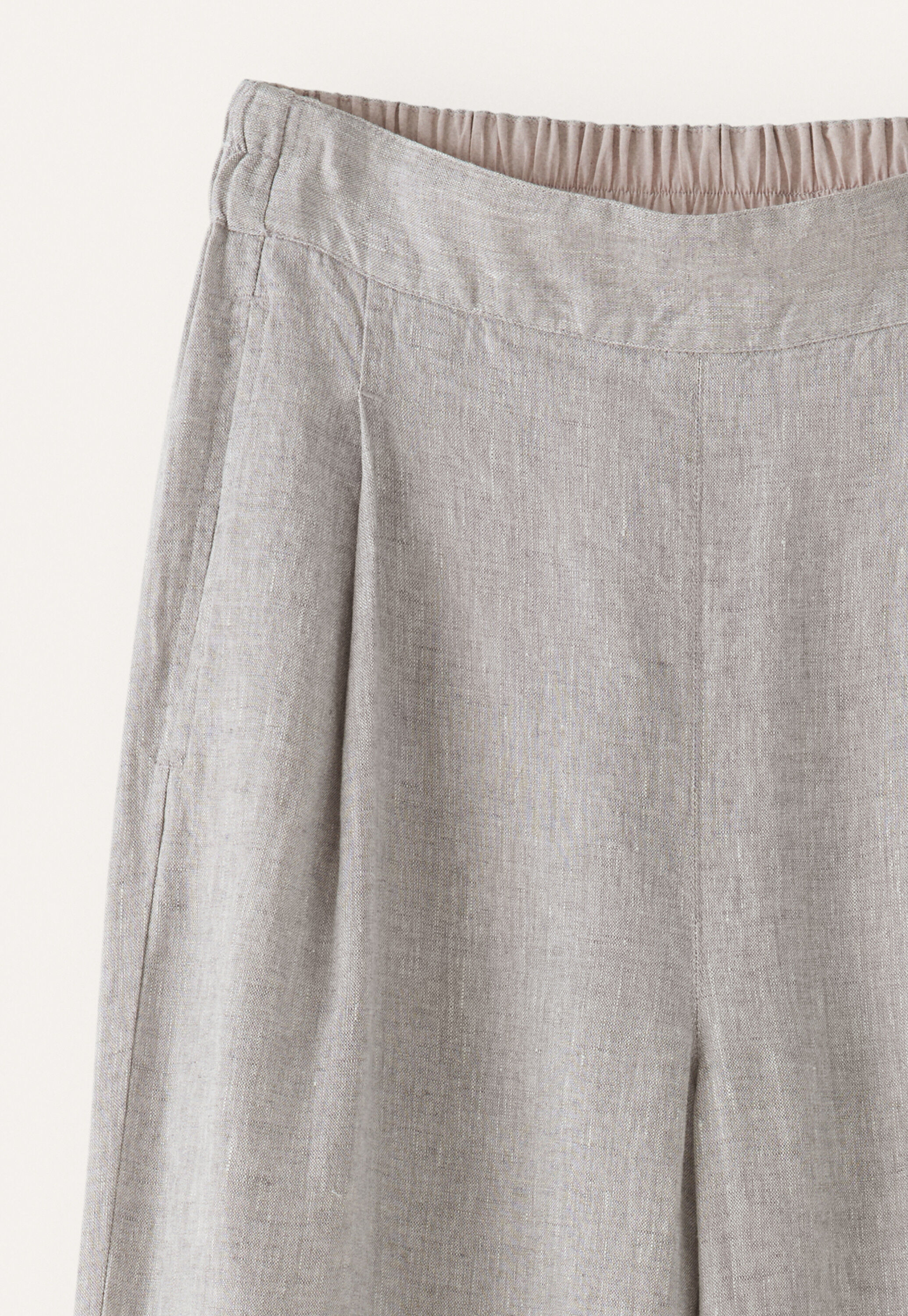 Flat-front trousers