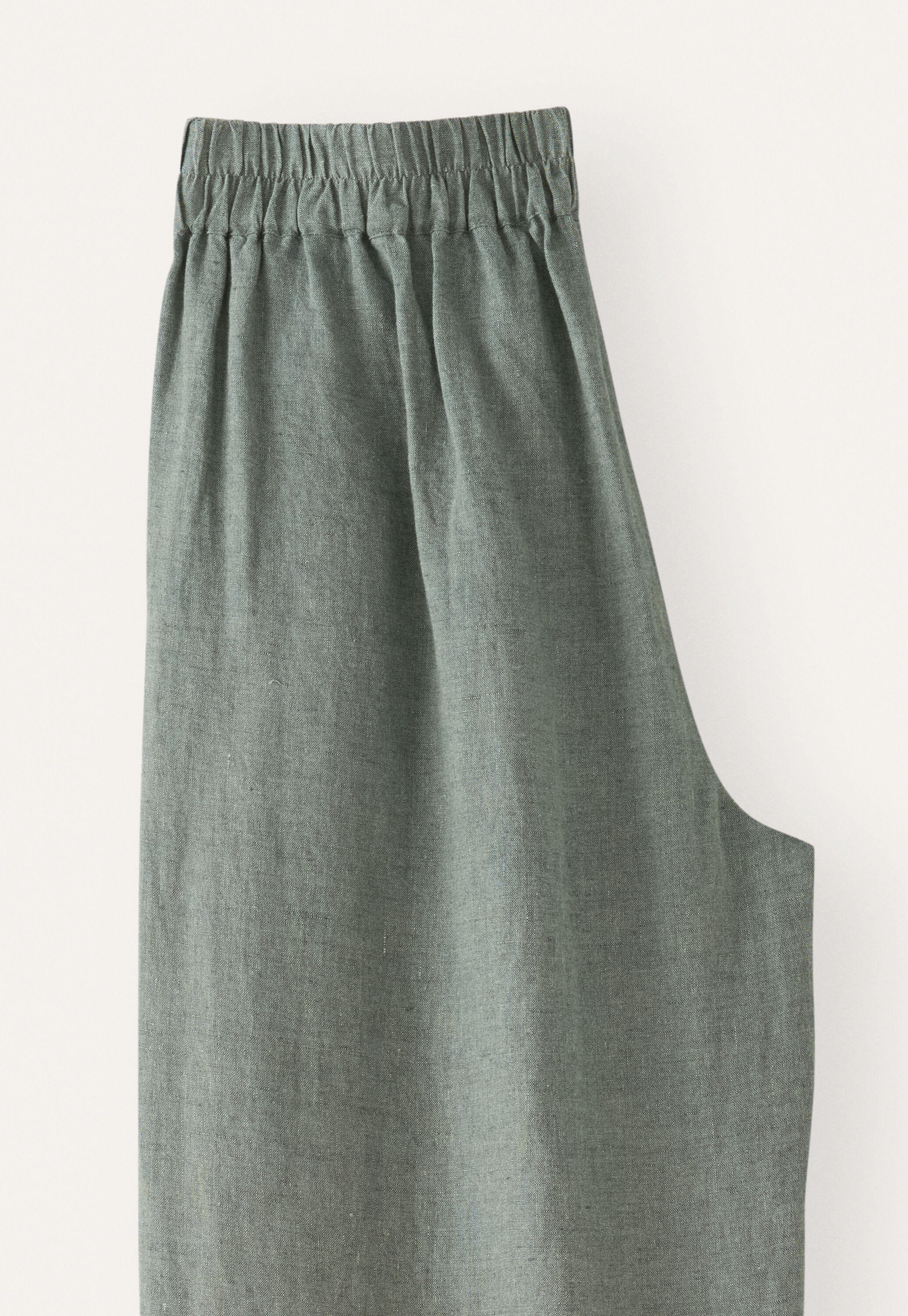 Flat-front trousers