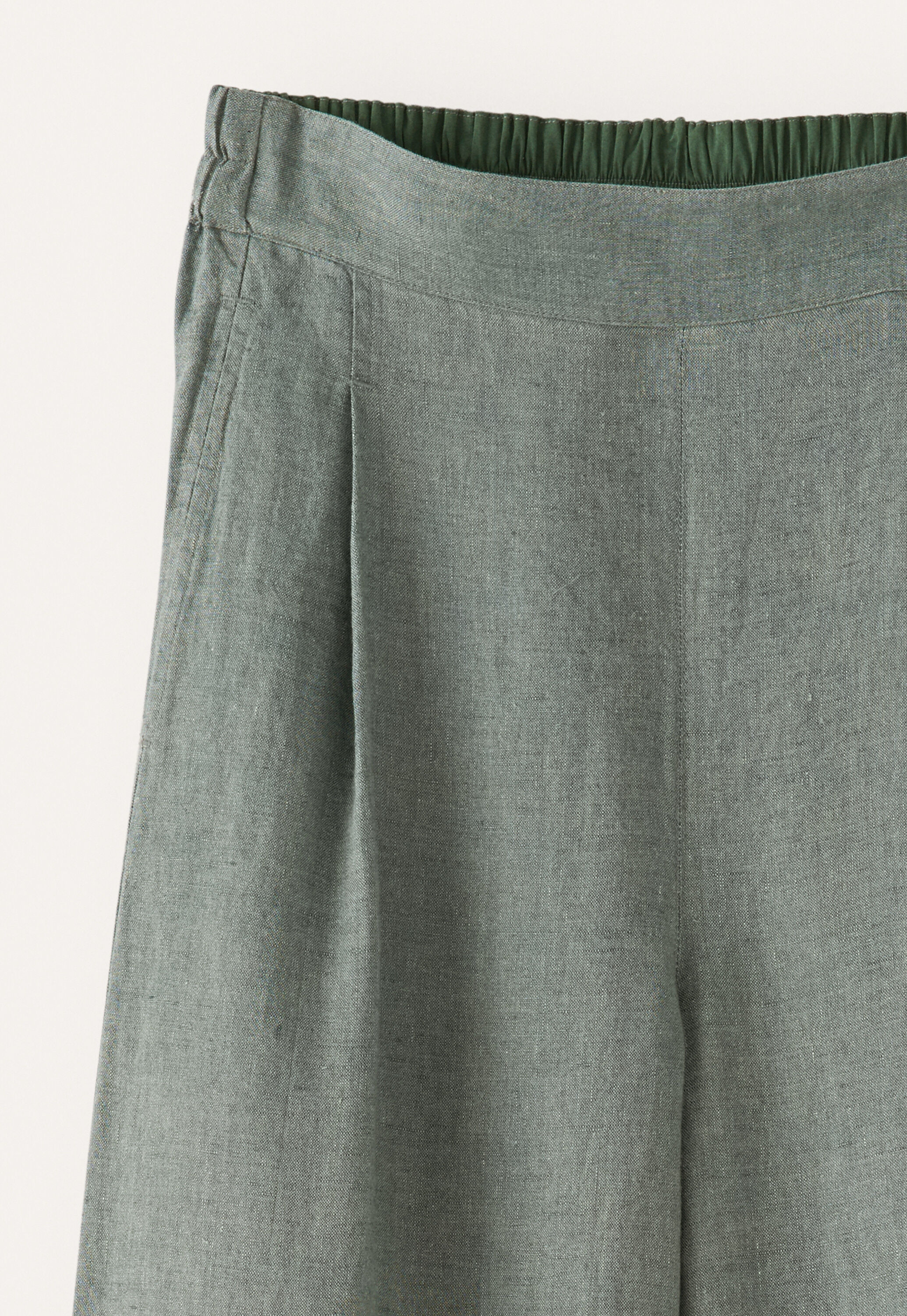 Flat-front trousers