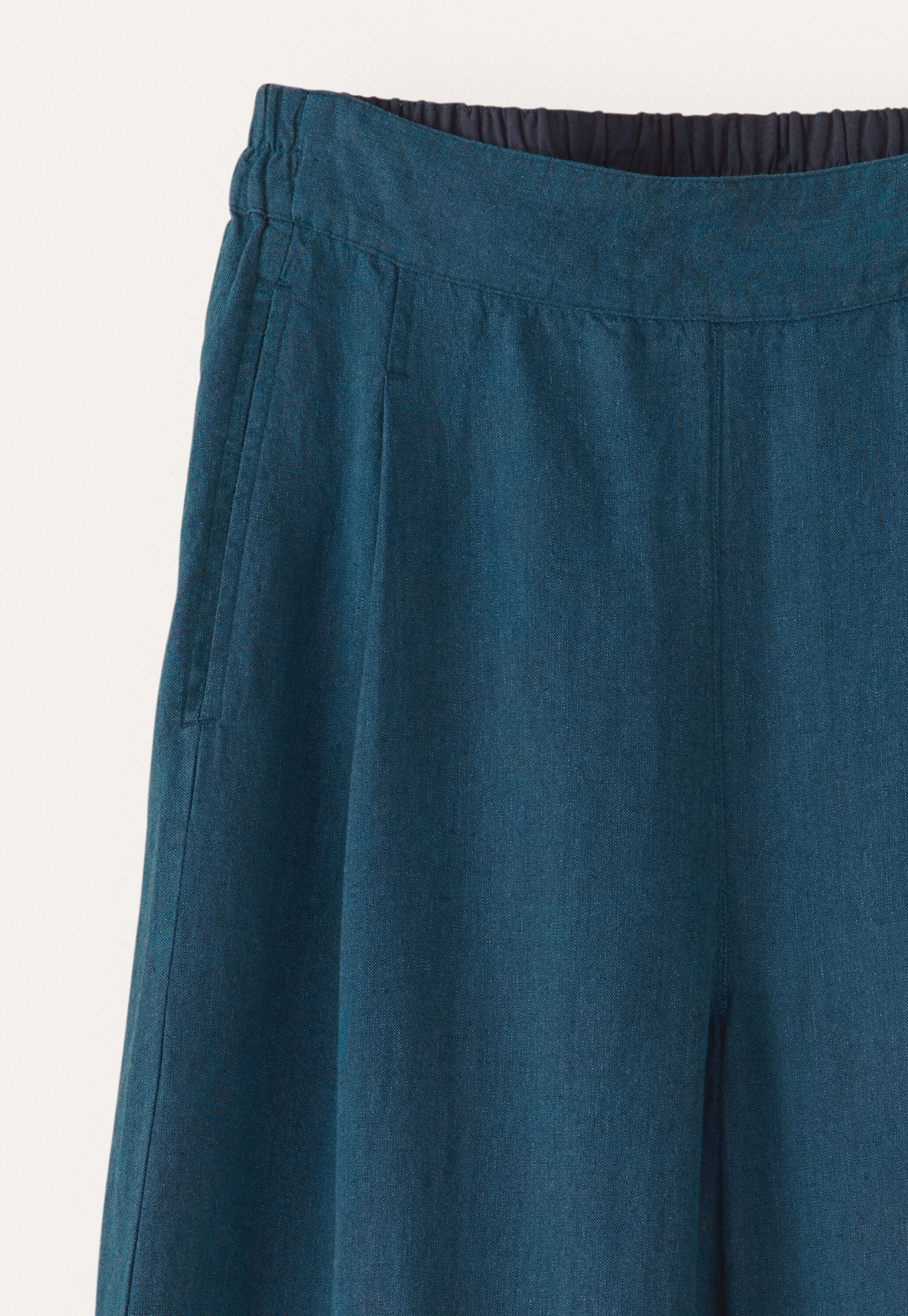 Flat-front trousers