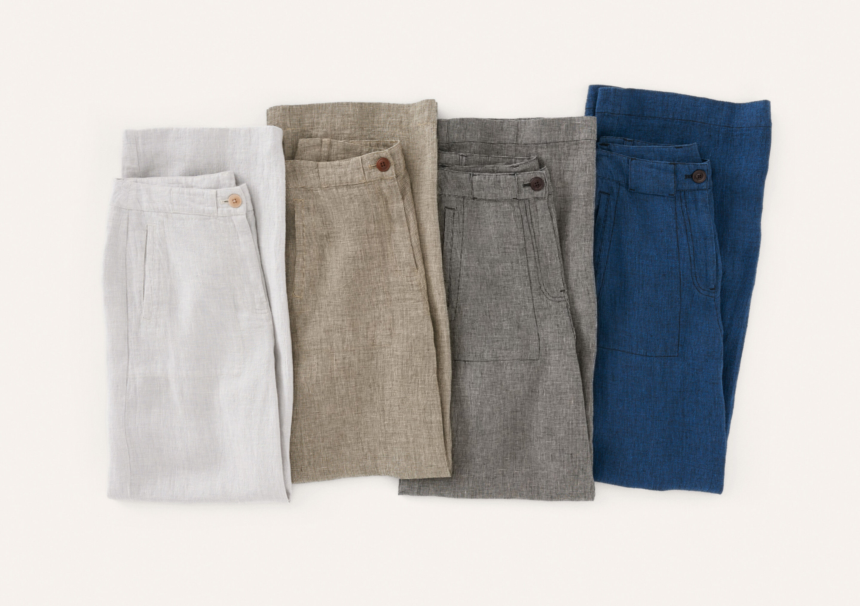 Pleat-front trousers