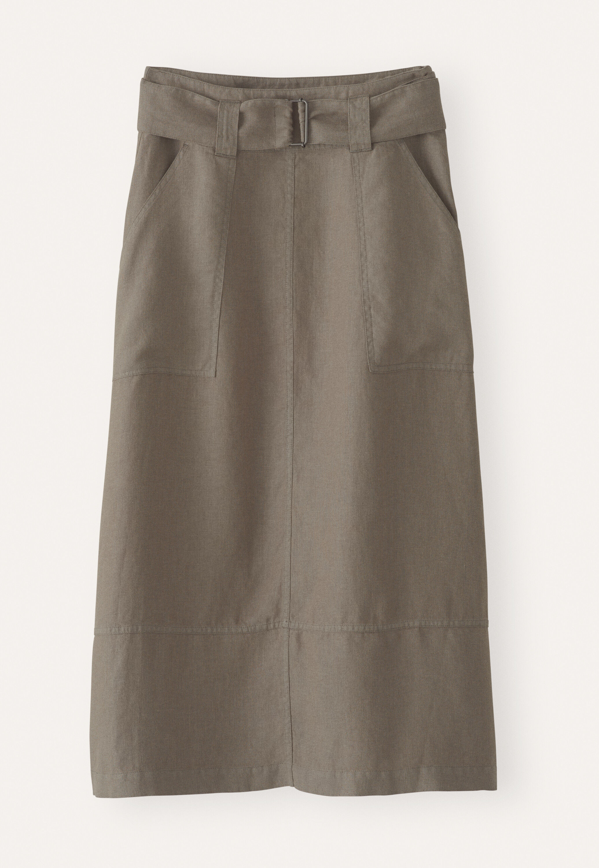 Seam-detail skirt