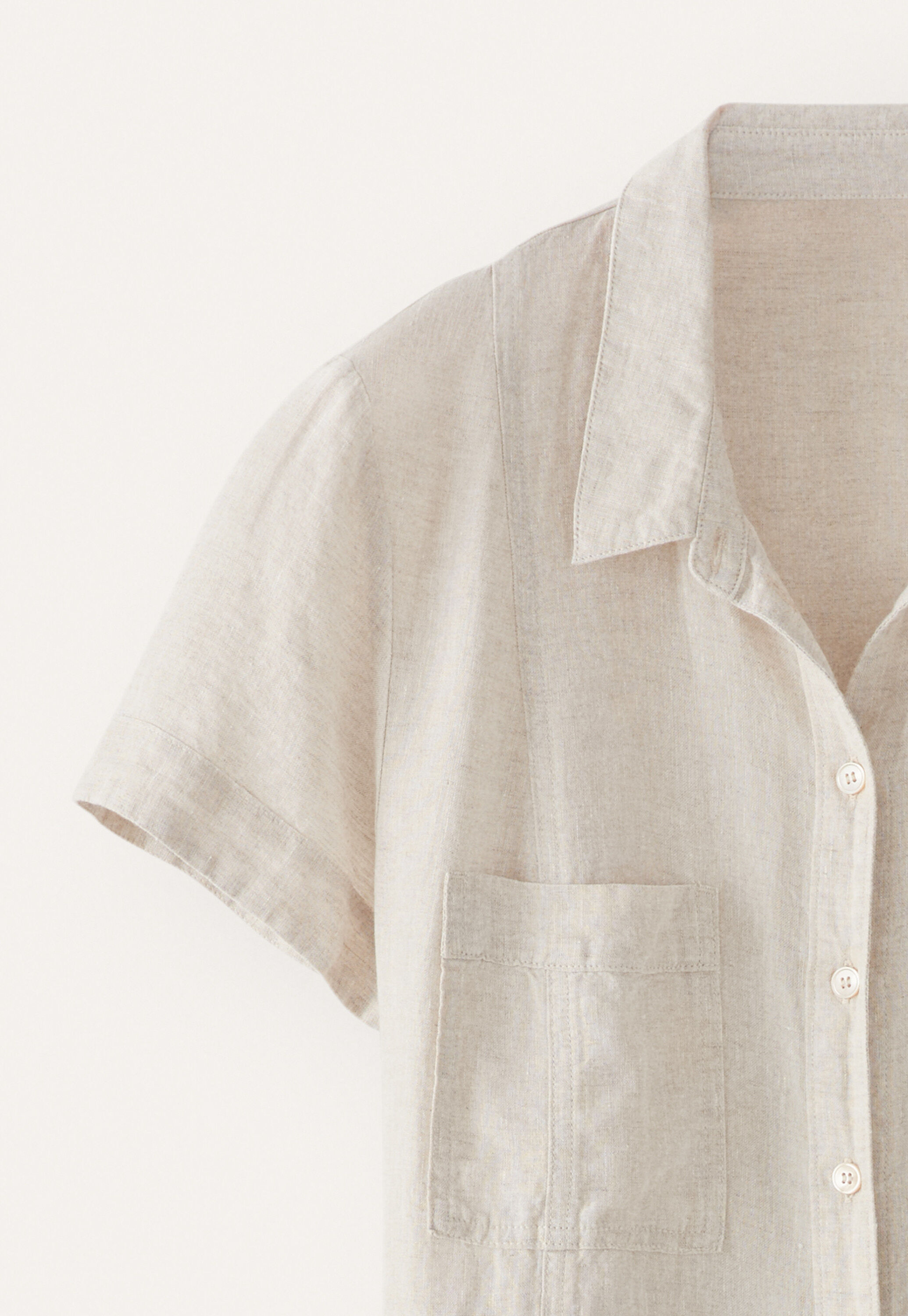 Gathered-waist dress