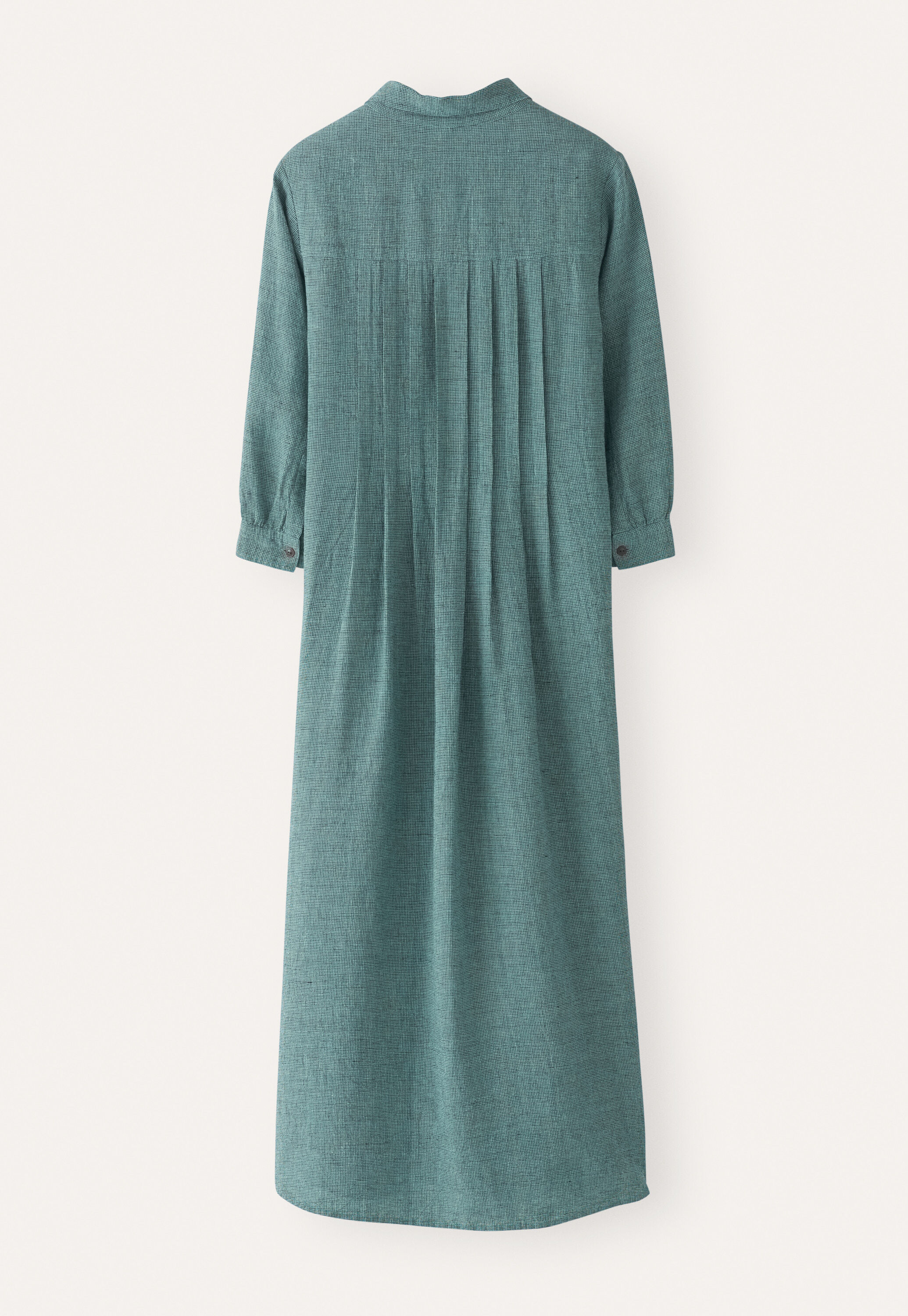 Pleat-detail dress