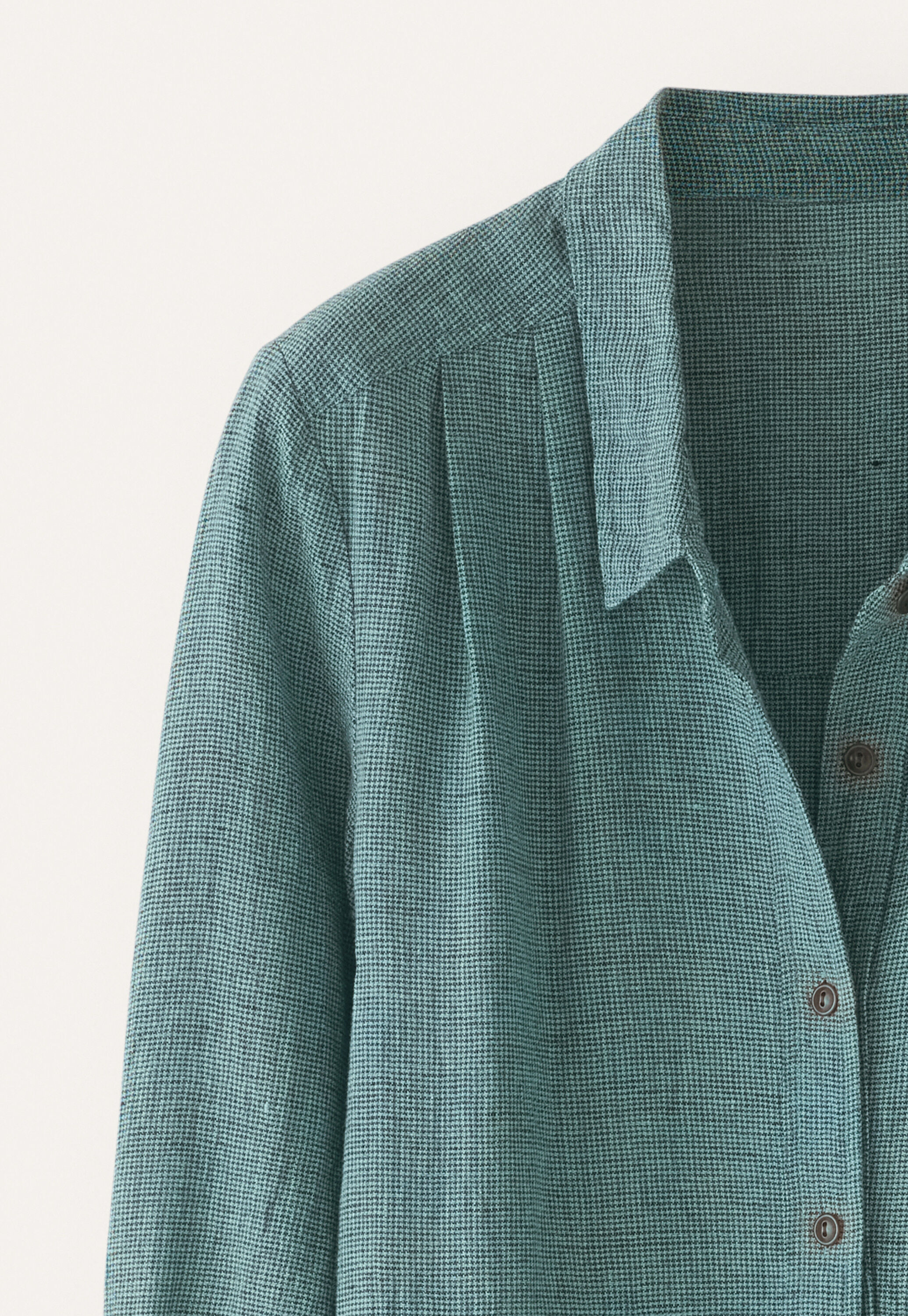 Pleat-detail dress