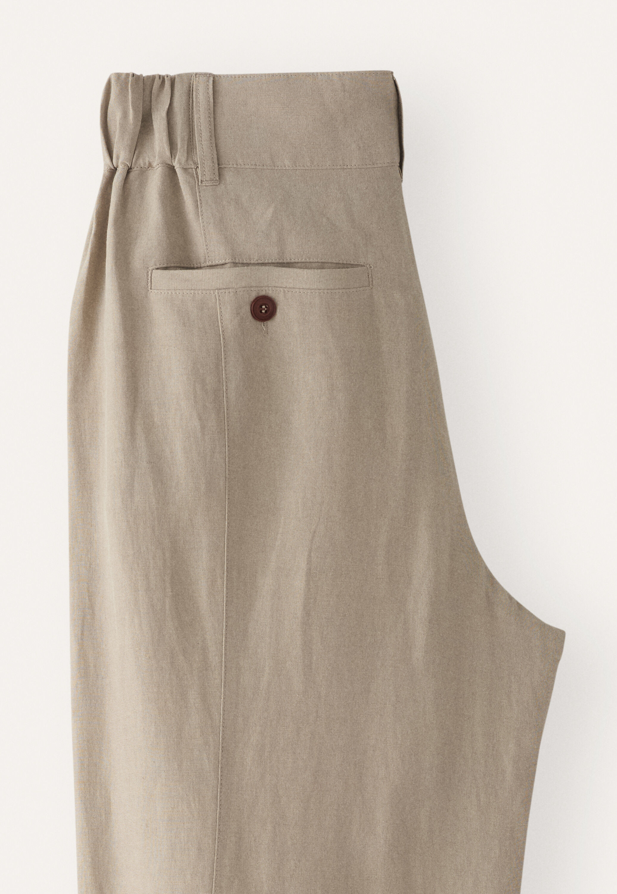 Side-panel trousers, Soft birch, large