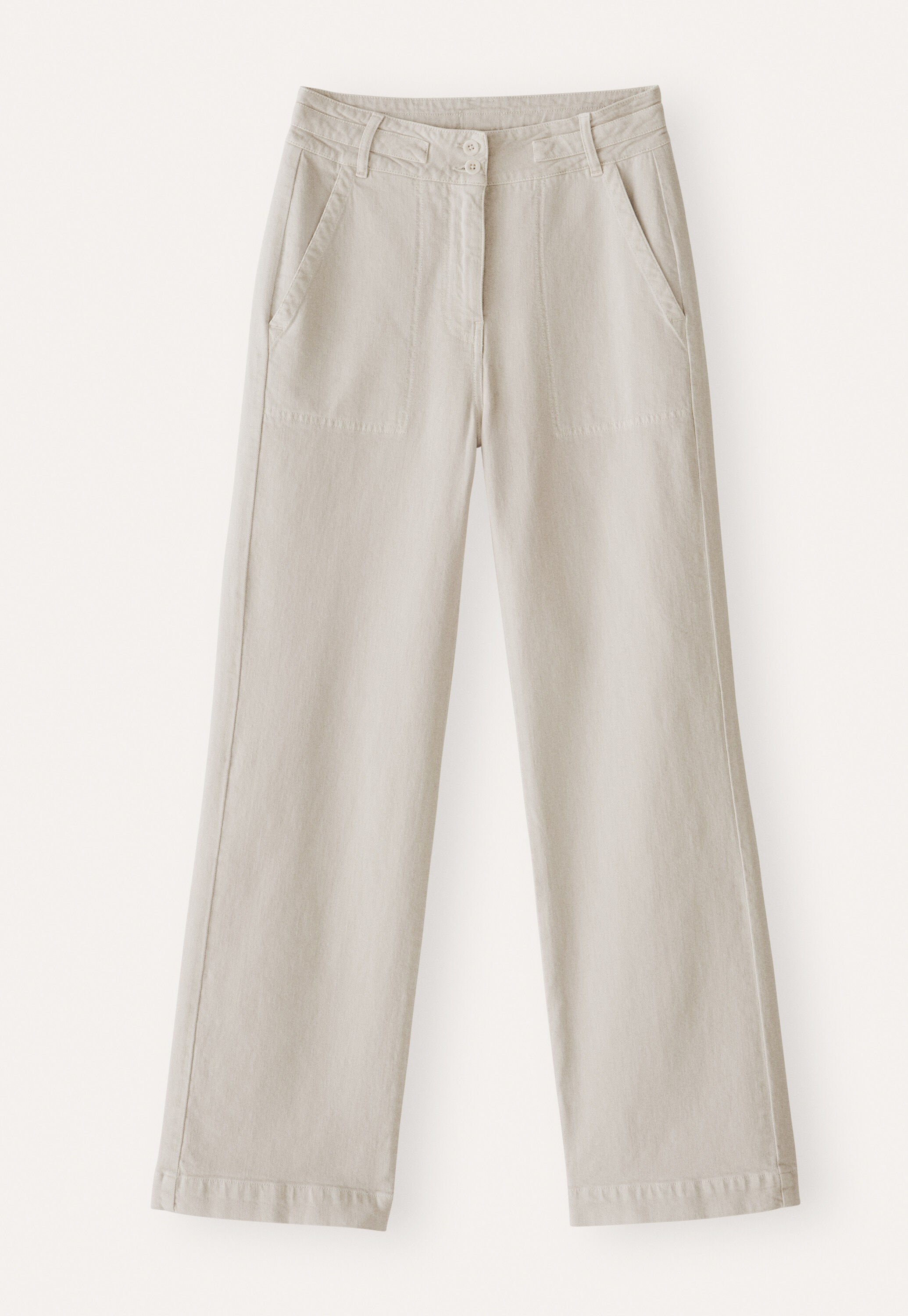 Straight-leg trousers