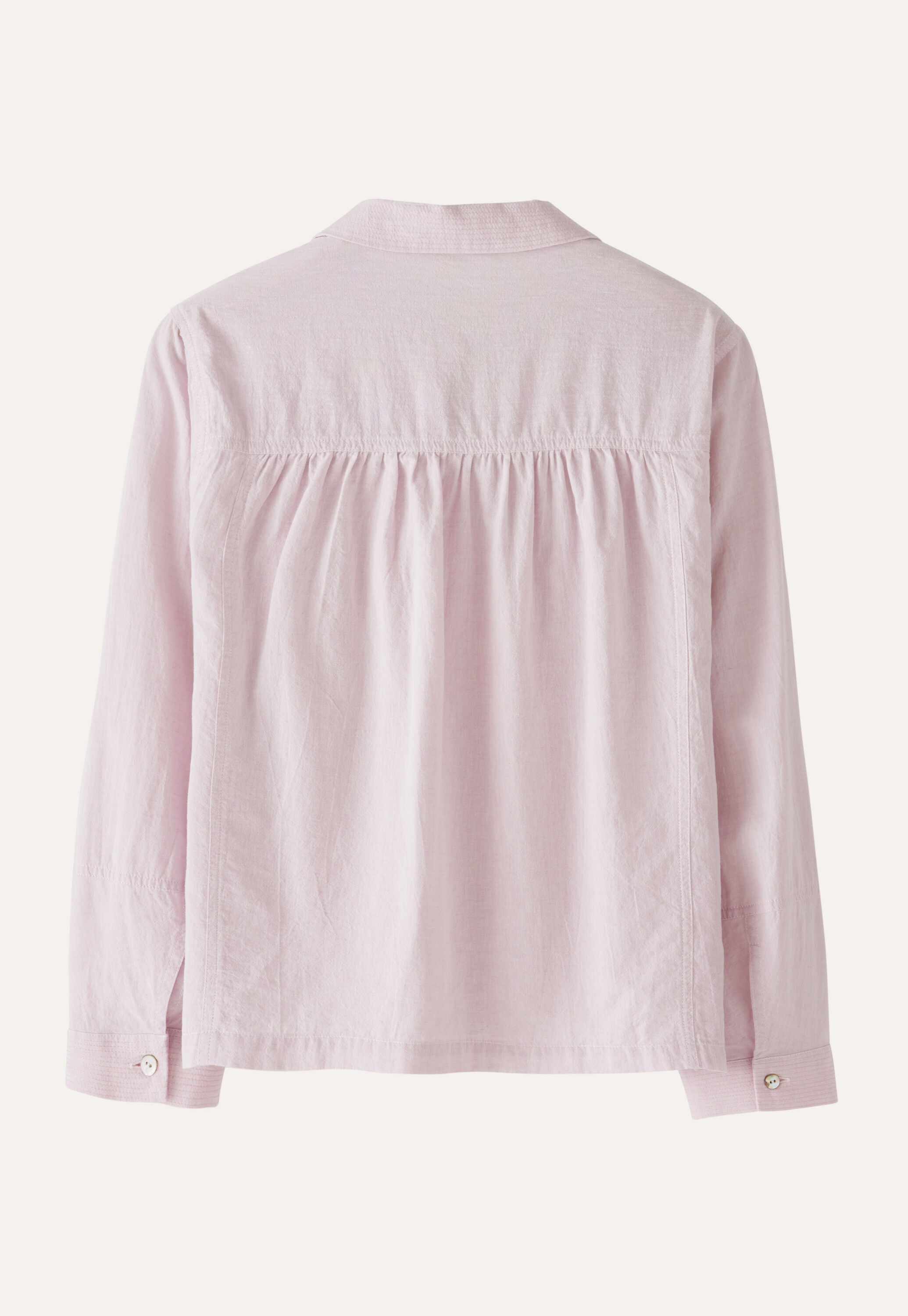 Round-collar shirt